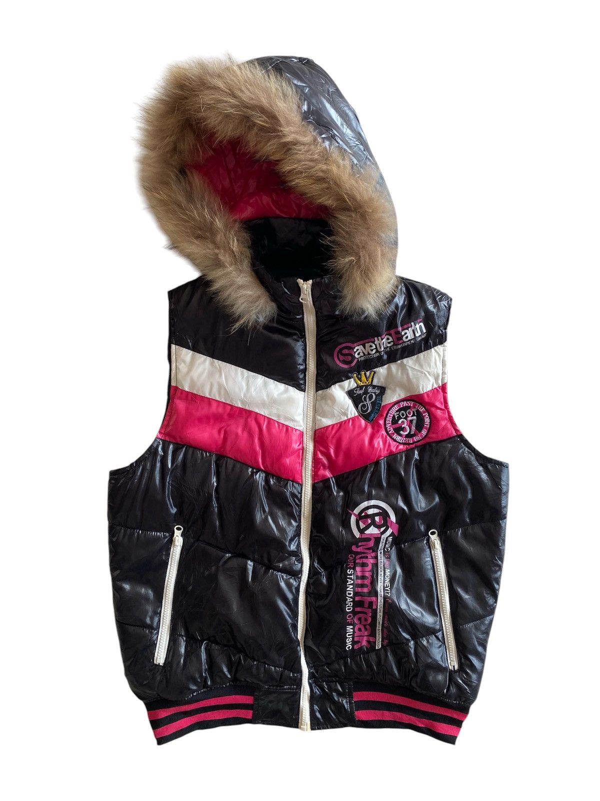 If Six Was Nine Sorridere Vest Fur Jacket Ifsixwasnine Lgb Style Size US L / EU 52-54 / 3 - 2 Thumbnail