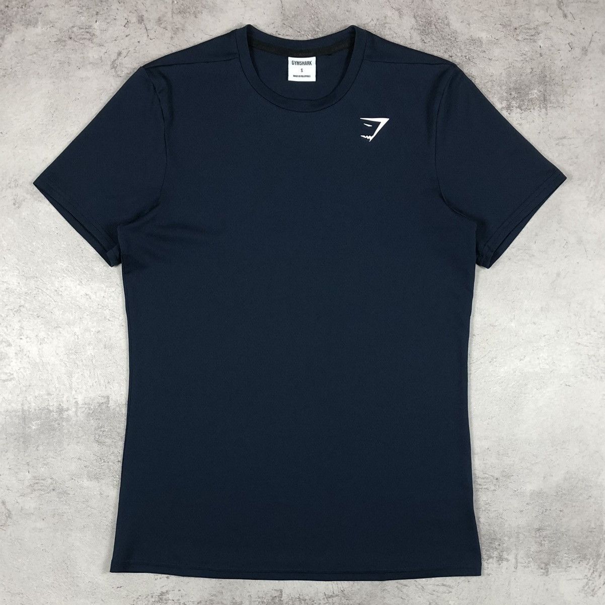 Gymshark Gymshark Onyx V1 1.0 Black/Blue T-Shirt David Laid (S