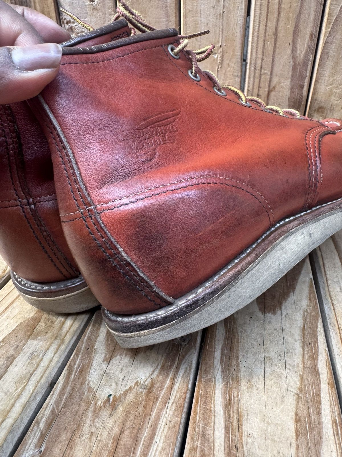 Red Wing Red Wing Heritage 8131 Moc Toe Brown Boots USA 9 E UK 8 Size US 9 / EU 42 - 13 Thumbnail