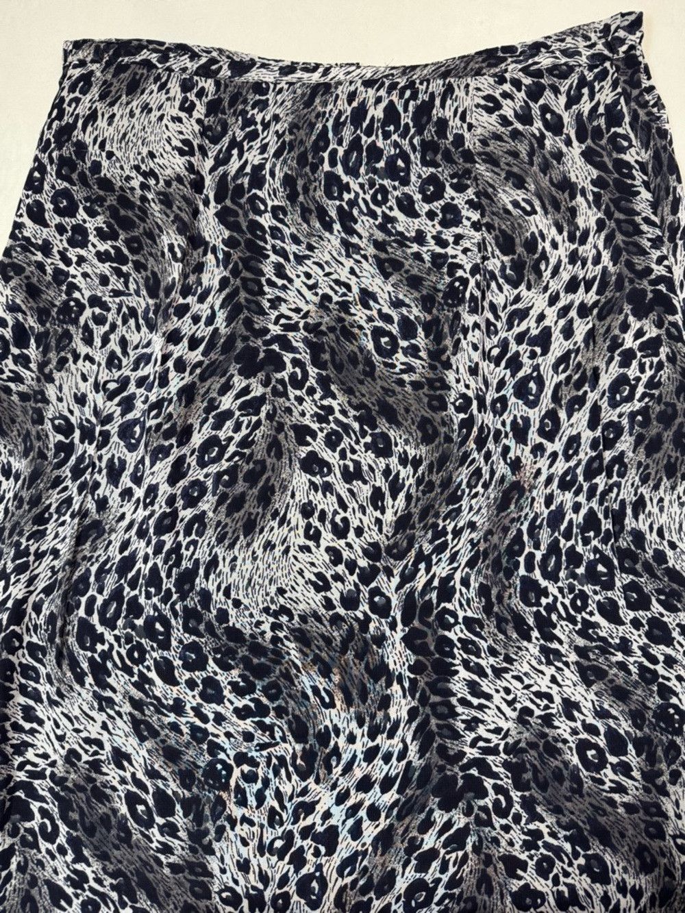 Other NWT New Shelly & Arnold Black White Animal Print Rayon Maxi Size 32" / US 10 / IT 46 - 3 Thumbnail