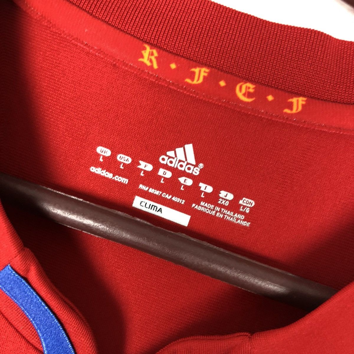 Adidas Spain national team 2010 2011 home jersey Size US L / EU 52-54 / 3 - 5 Thumbnail