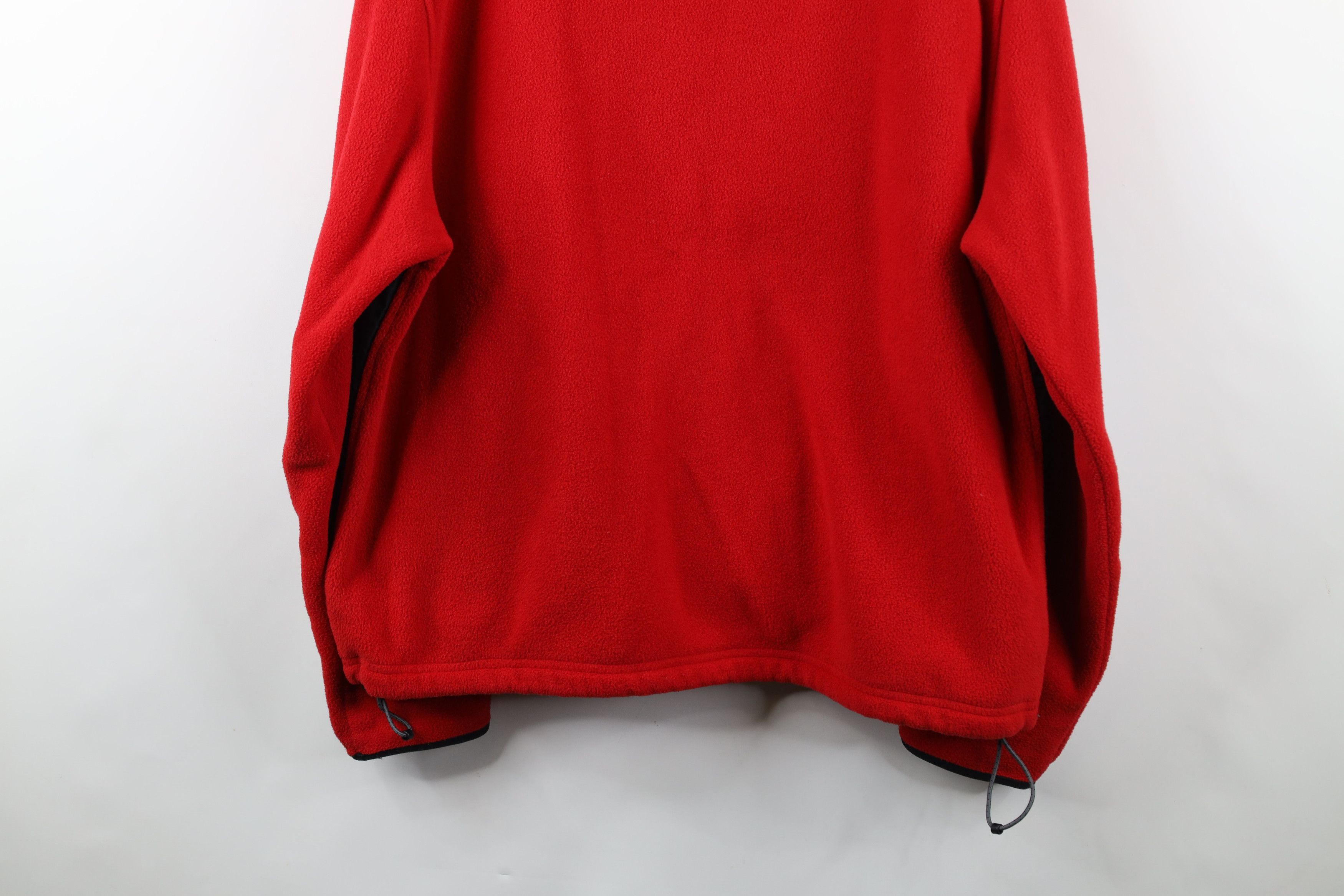 Ralph Lauren × Vintage Vintage 90s Polo Sport Ralph Lauren Logo Fleece Jacket Red Size US XL / EU 56 / 4 - 14 Thumbnail