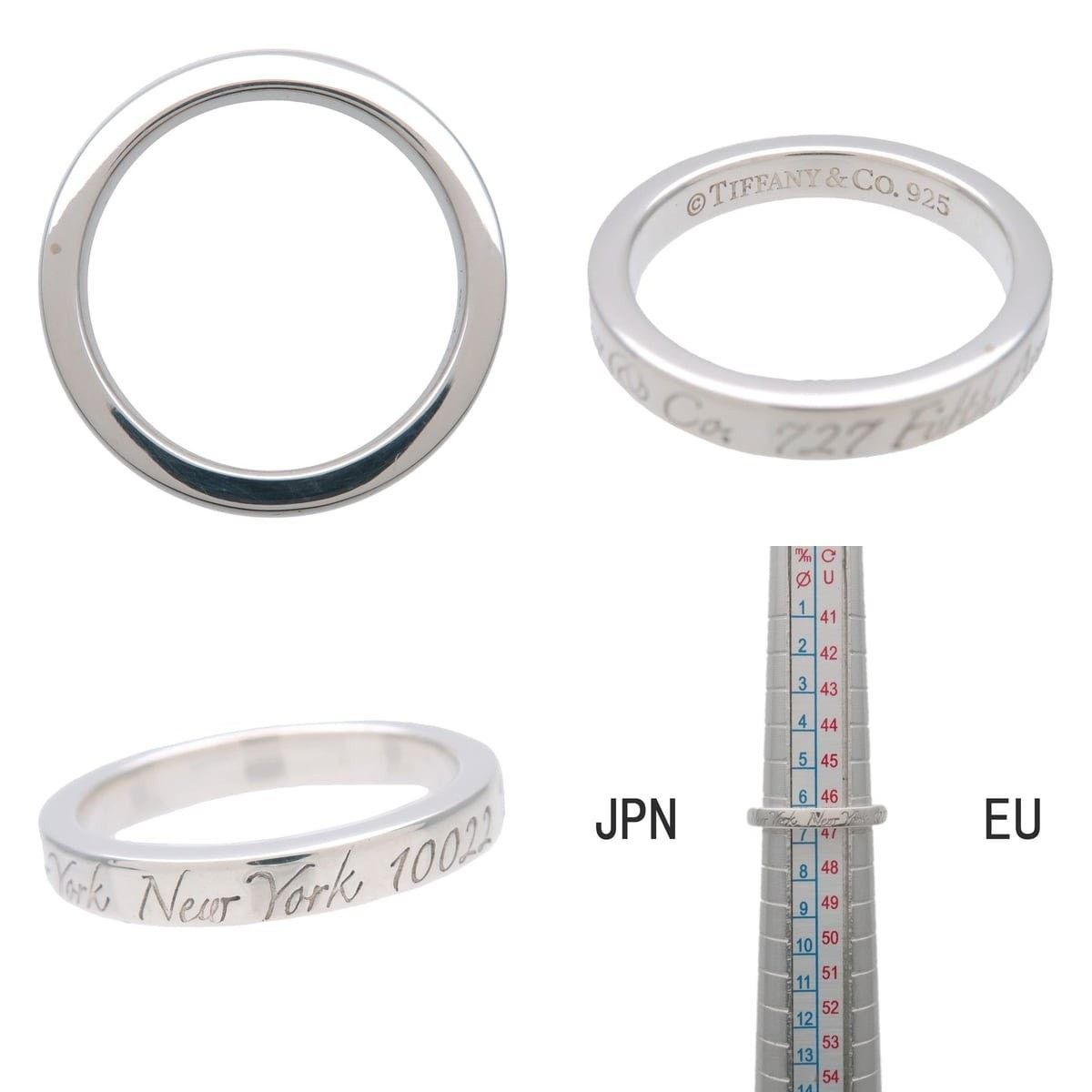 Tiffany & Co. Tiffany & Co. Notes Narrow New York Ring Sterling Silver Size ONE SIZE - 3 Thumbnail