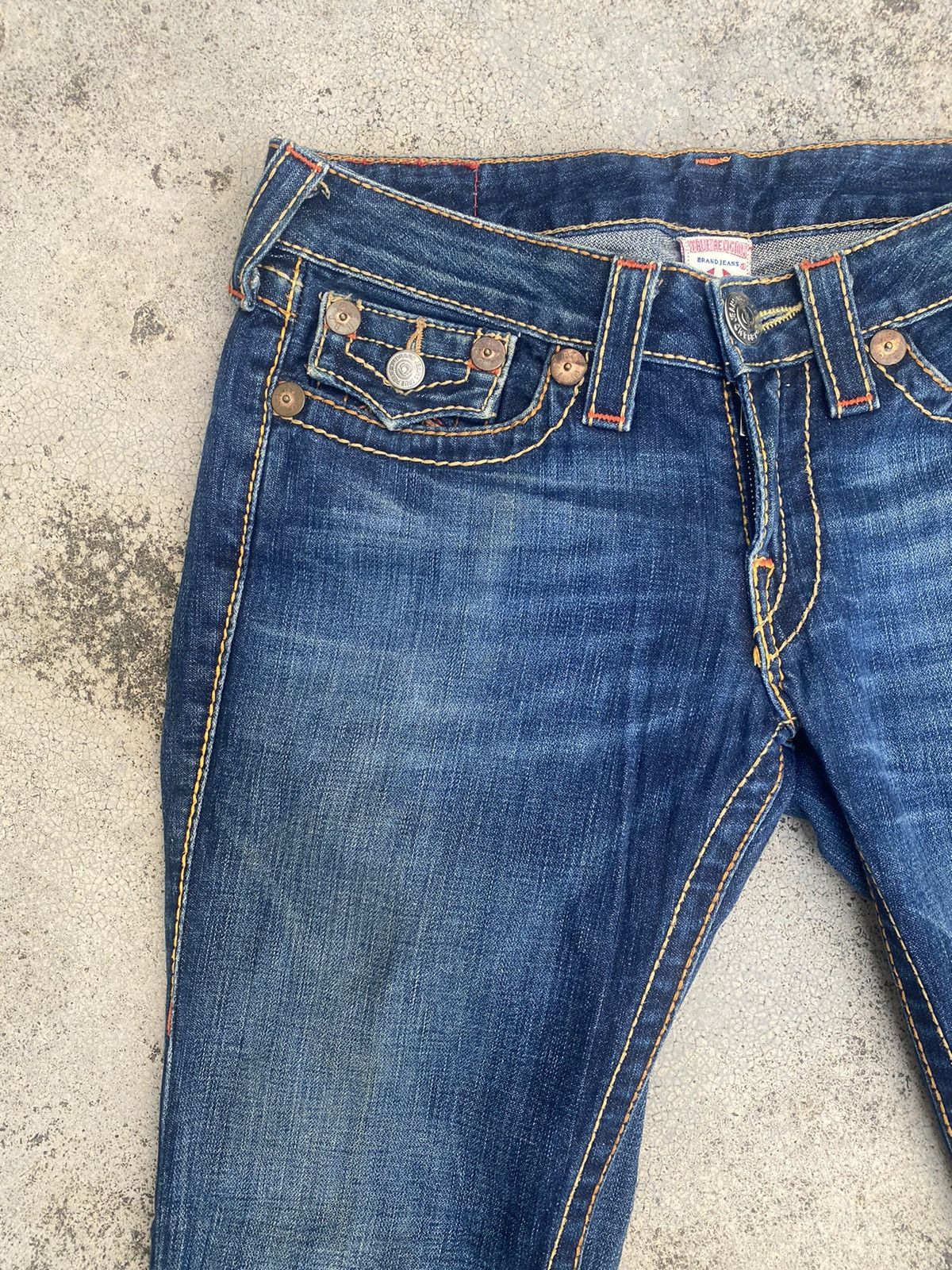 If Six Was Nine × Japanese Brand × True Religion Flare Jeans True Religion Bootcut Size US 30 / EU 46 - 8 Thumbnail