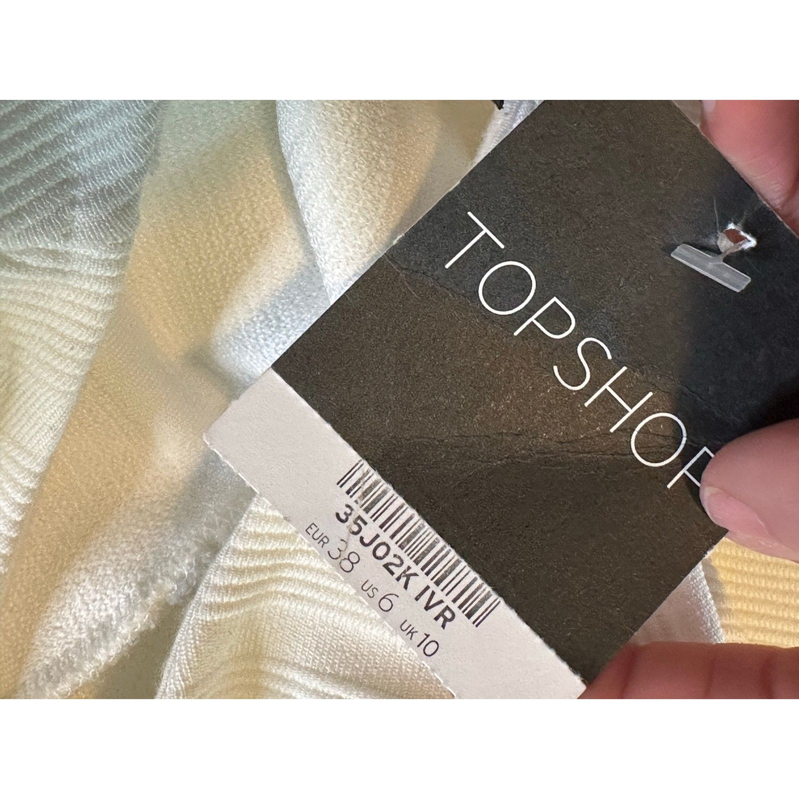 Topshop TOPSHOP white bandage skater mini dress size 6 Size M / US 6-8 / IT 42-44 - 6 Thumbnail