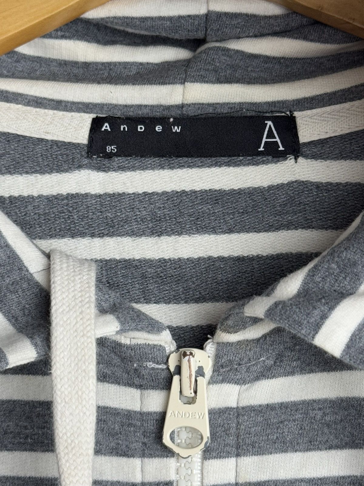 If Six Was Nine × Japanese Brand × Le Grande Bleu (L.G.B.) Andew Hoodie Stripe Lgb ifsix style Size US S / EU 44-46 / 1 - 5 Thumbnail