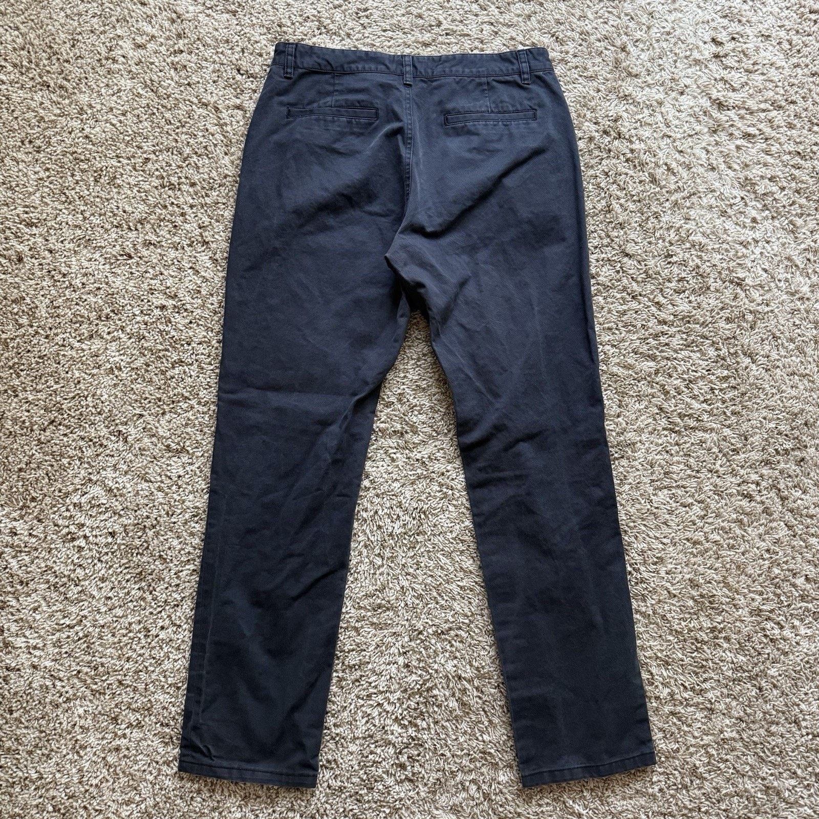 A.P.C. APC Cotton Chino Dress Pants Size 30 A.P.C. Dark Navy Blue Size US 30 / EU 46 - 6 Thumbnail