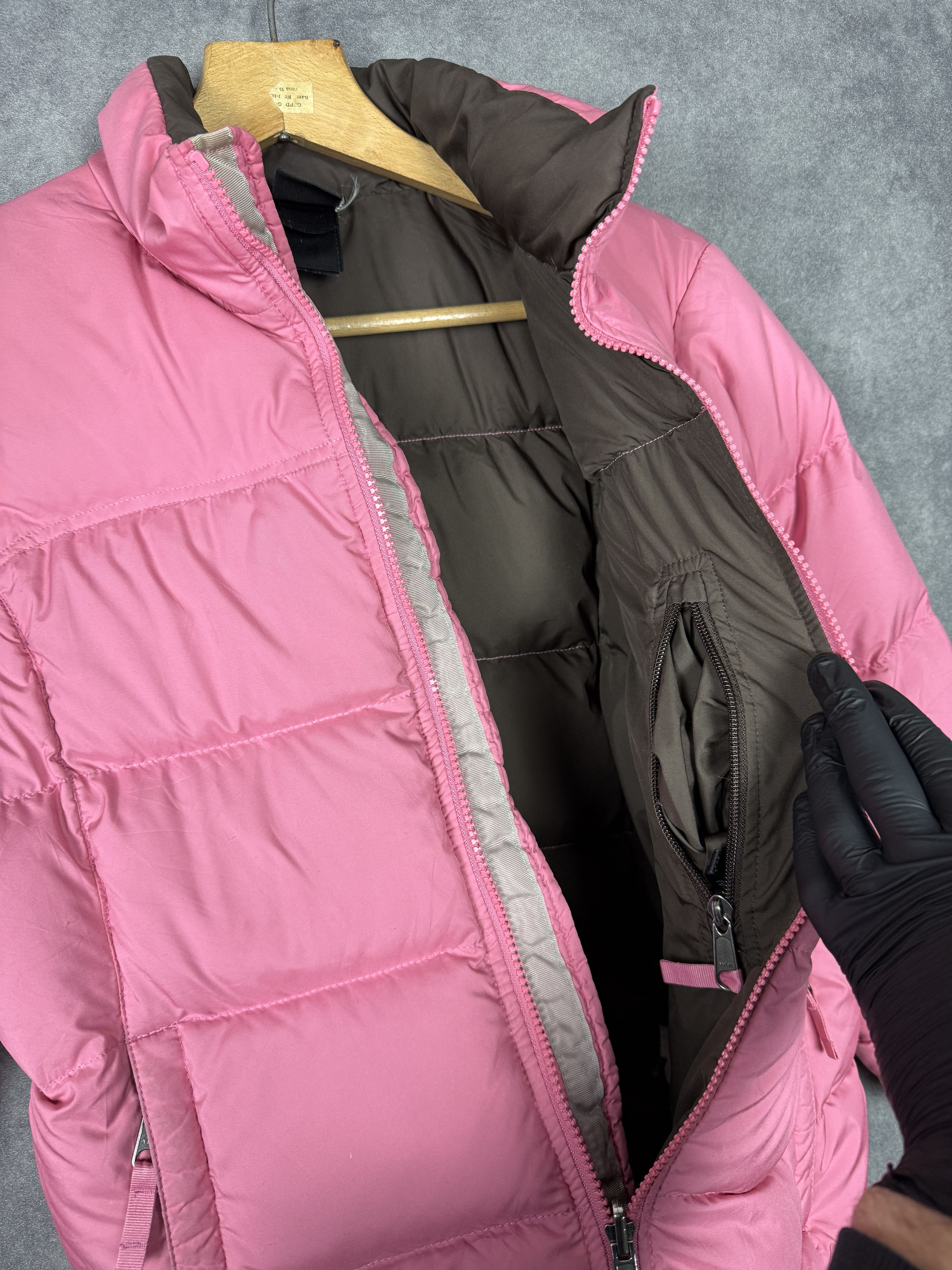 The North Face The North Face down jacket pink Napsi 600 mini logo Size L / US 10 / IT 46 - 12 Thumbnail