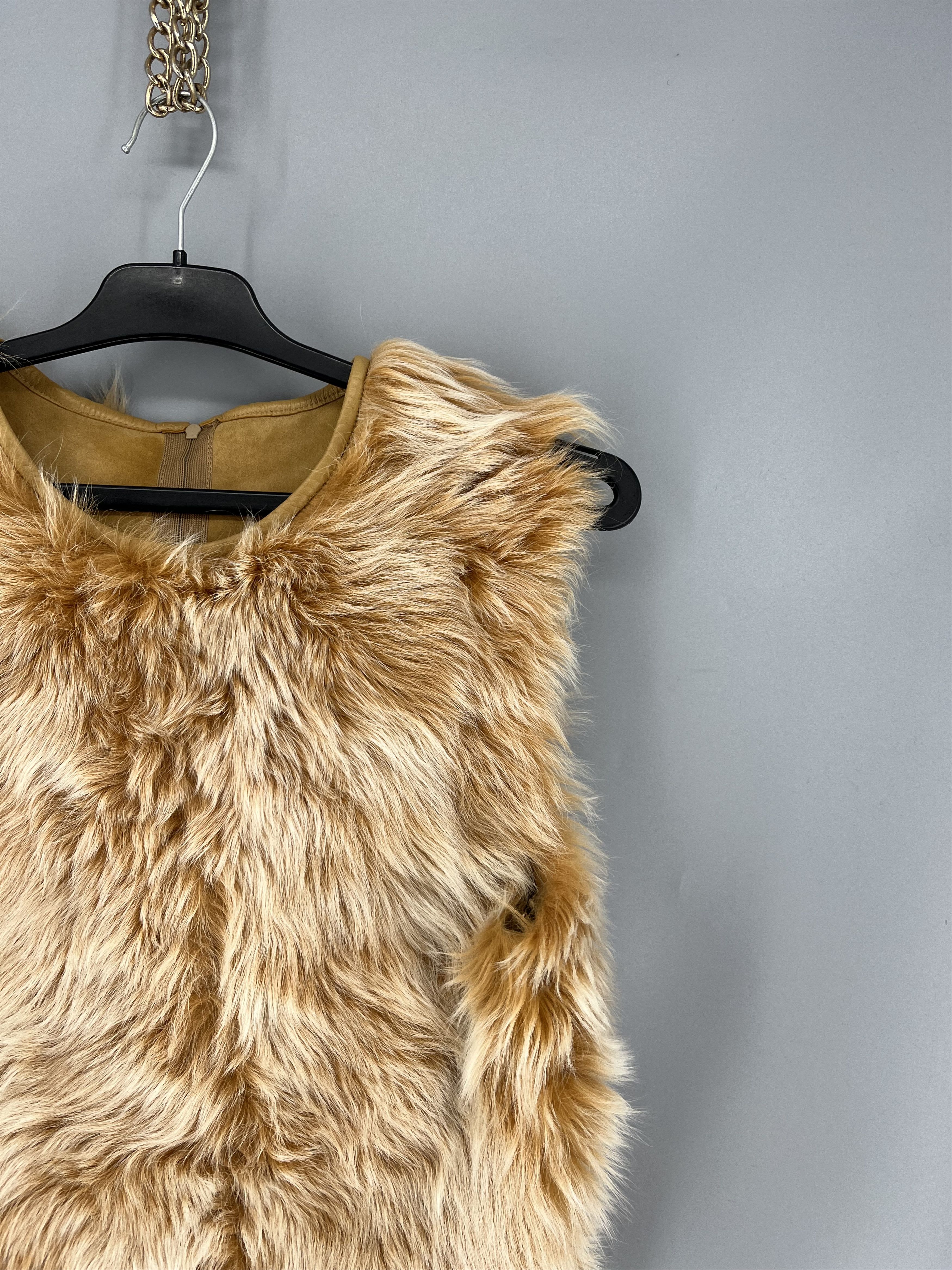 Vintage Vintage Genuine Fox Fur Vest Women’s S Hidden Back Zip Size S / US 4 / IT 40 - 5 Thumbnail