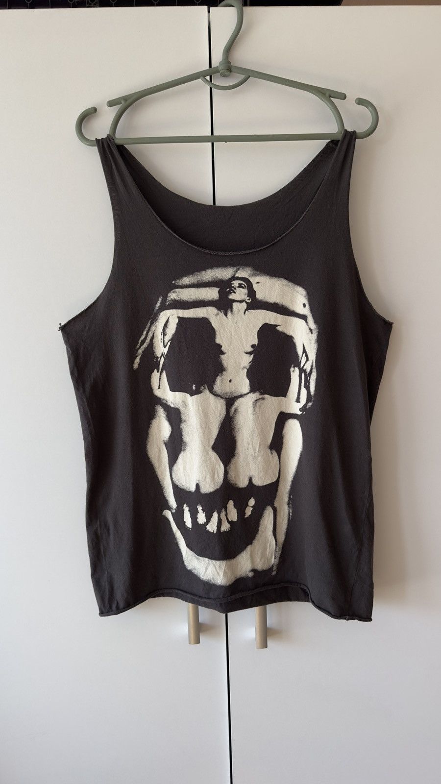 Vintage 90s Vintage Salvador Dali In Voluptas Mors Art Tank Top Size US L / EU 52-54 / 3 - 2 Thumbnail