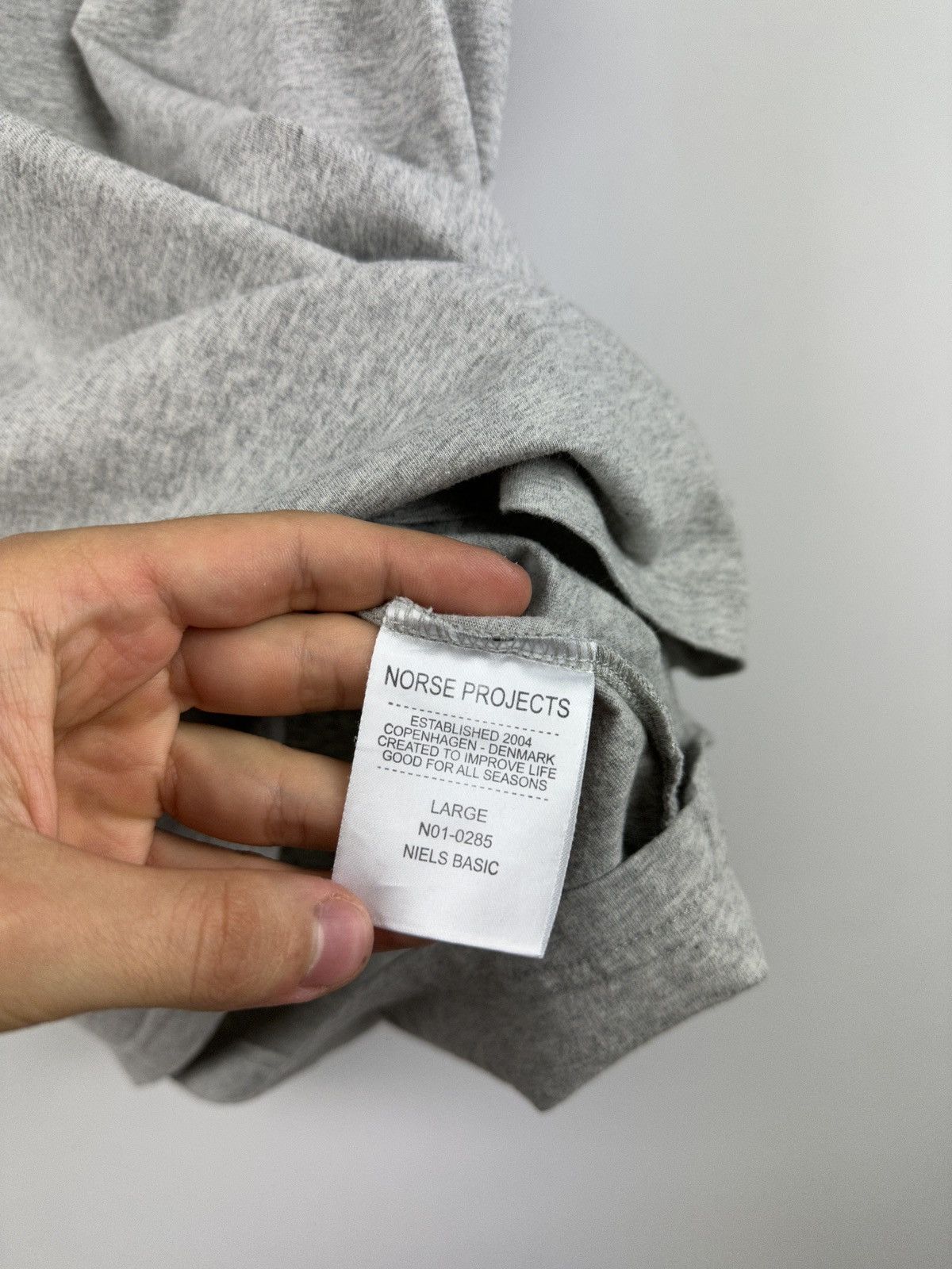 Norse Projects Norse Project T-shirt Size US L / EU 52-54 / 3 - 7 Thumbnail
