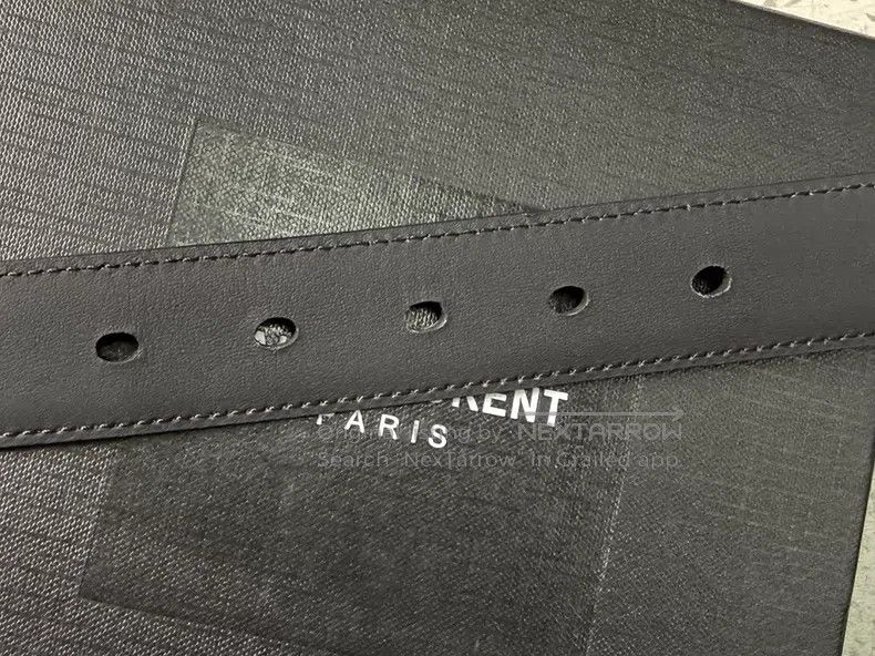 Saint Laurent Paris Saint Laurent Paris Belt i Size ONE SIZE - 7 Thumbnail