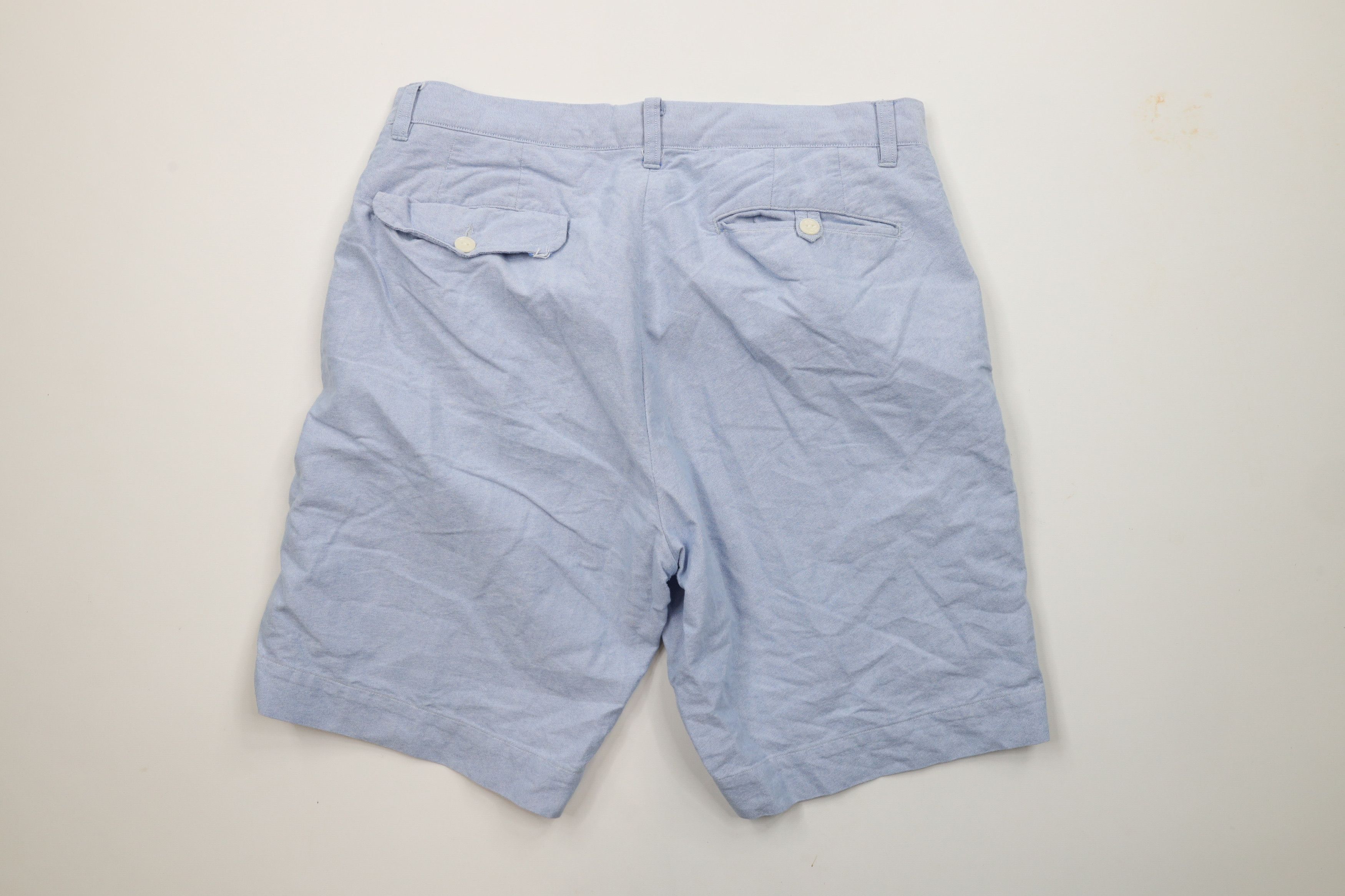 Ralph Lauren × Vintage Vintage Ralph Lauren Above Knee Cotton Oxford Chino Shorts Size US 34 / EU 50 - 8 Thumbnail