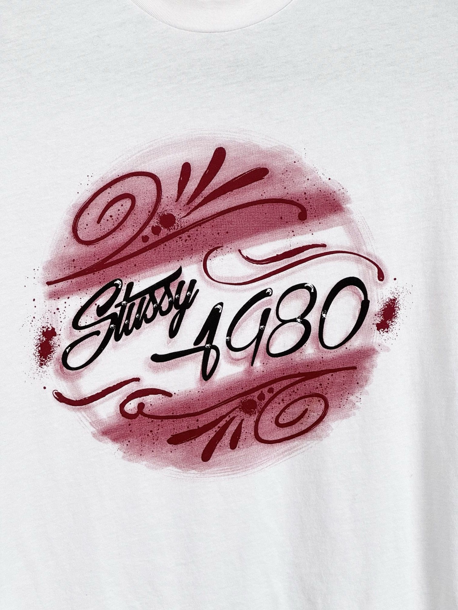 Stussy UNWORN* Stussy graffiti 1980 logo t-shirt Size US XS / EU 42 / 0 - 2 Thumbnail