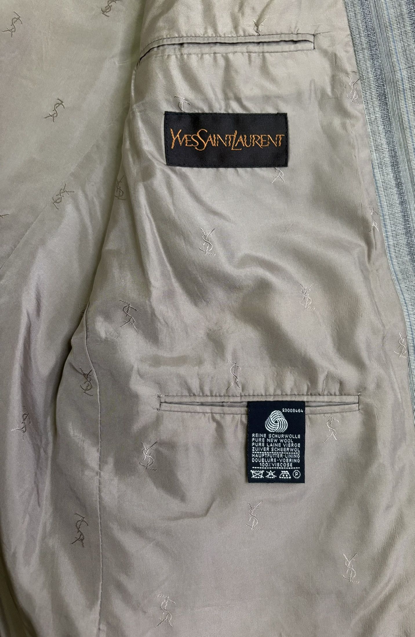 Vintage × Yves Saint Laurent Yves Saint Laurent vintage jacket Size 52R - 17 Thumbnail