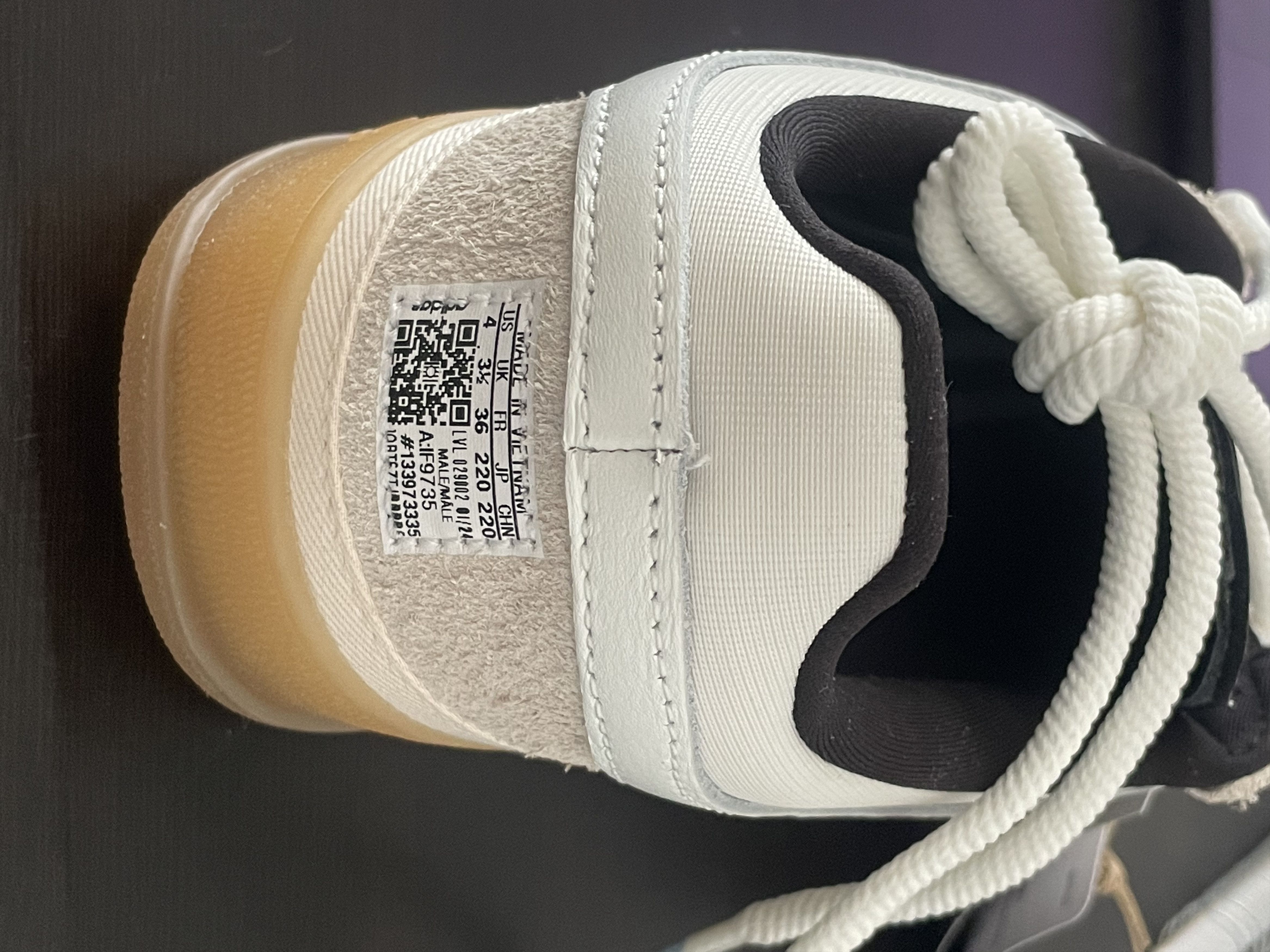 Adidas Adidas Gazelle Indoor x Bad Bunny – US 4 / EU 36 – Rare Size Size US 4 / IT 34 - 3 Thumbnail