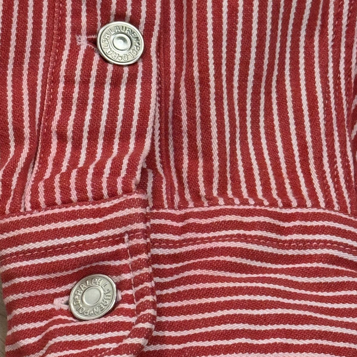 Polo Ralph Lauren Ralph Lauren Authentic Dungarees USA Work Shirt XL Y2K Size US XL / EU 56 / 4 - 6 Thumbnail