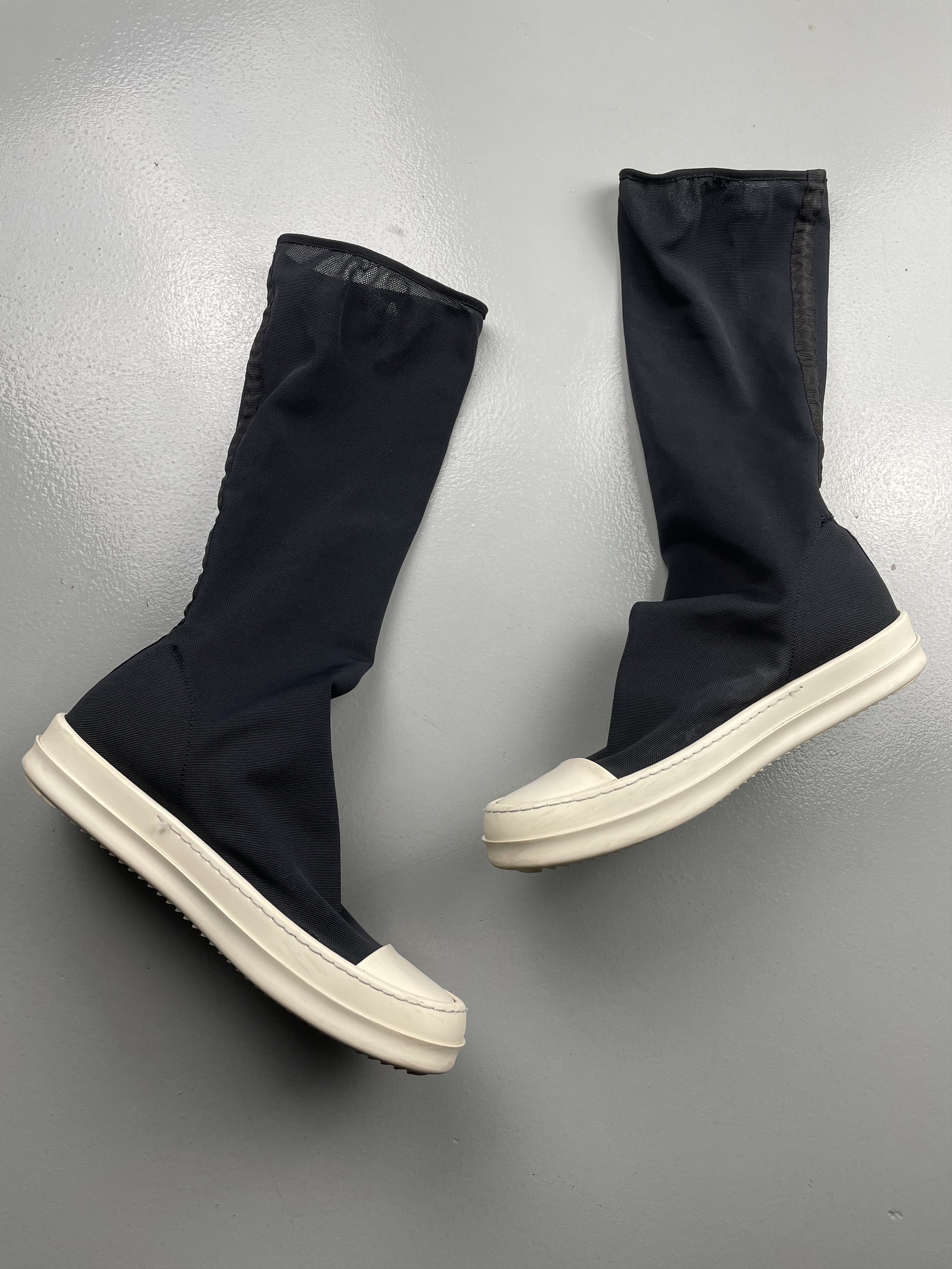Rick Owens Rick Owens DRKSHDW sock "Ramones" sneakers - size 40 Size US 9 / IT 39 - 2 Thumbnail