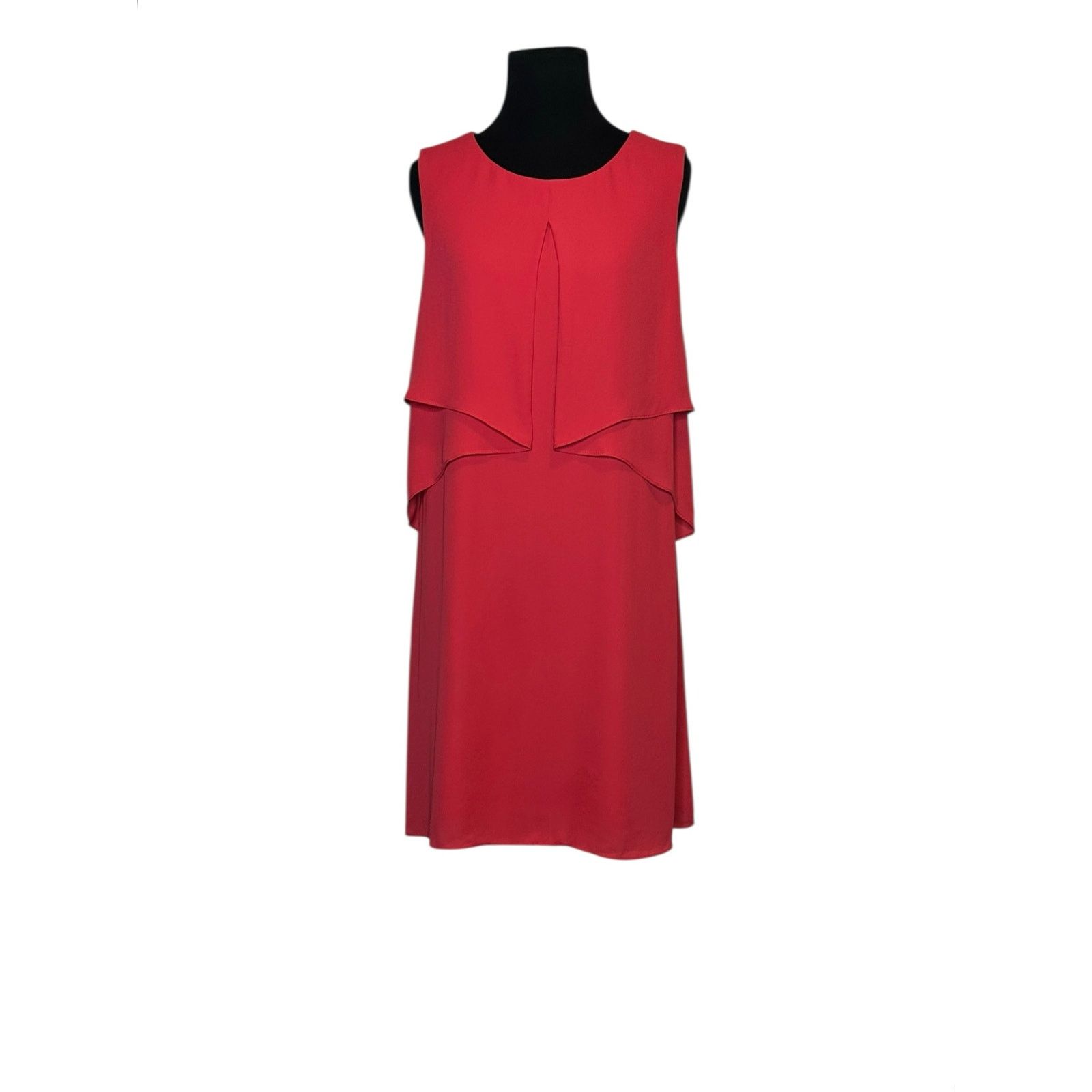 Bcbgmaxazria BCBGMAXAZRIA Red Drape Mini Dress size M Size M / US 6-8 / IT 42-44 - 14 Thumbnail