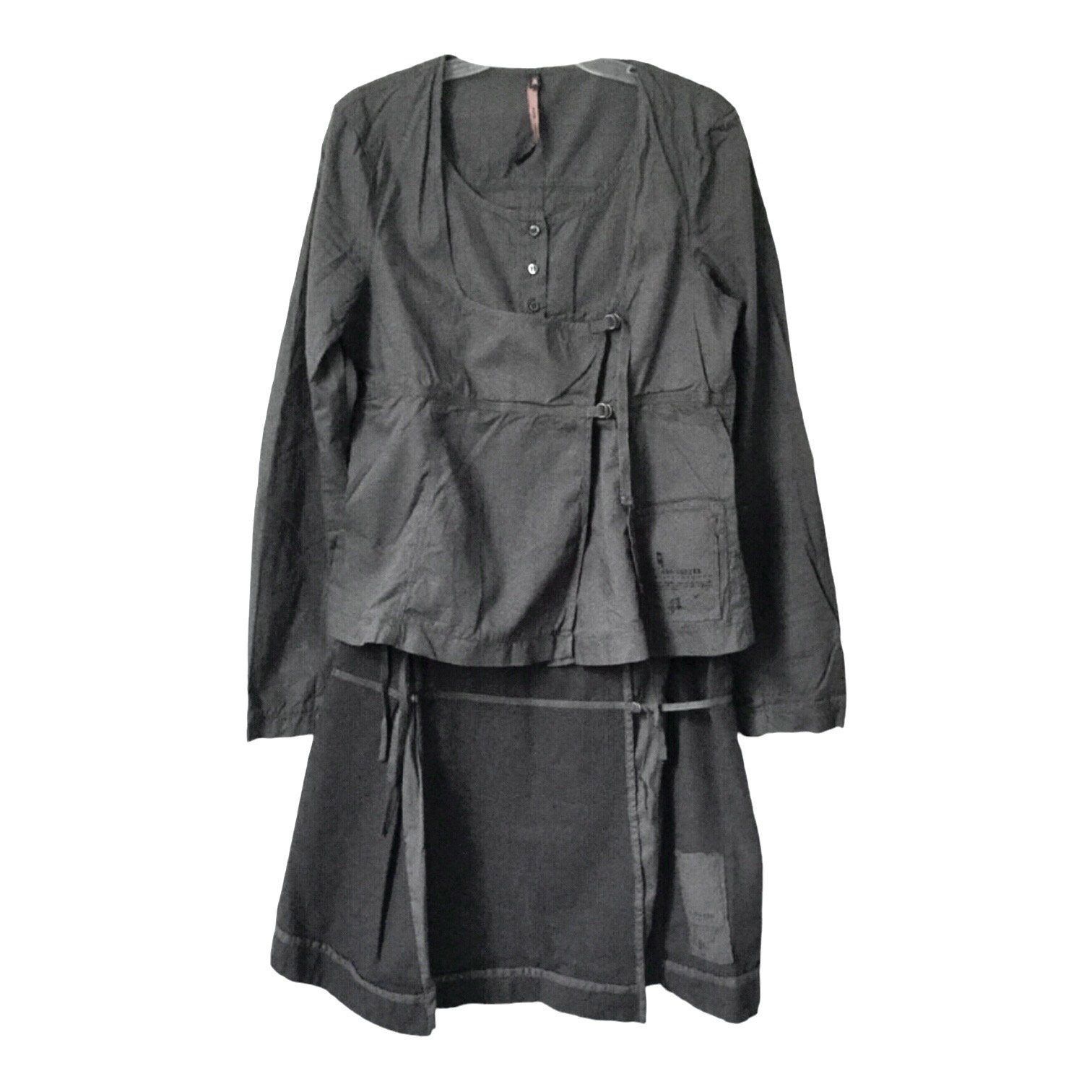 Cop Copine The Cop Copine Laces Bondage Wrap Around Shirt Set Size ONE SIZE - 1 Thumbnail