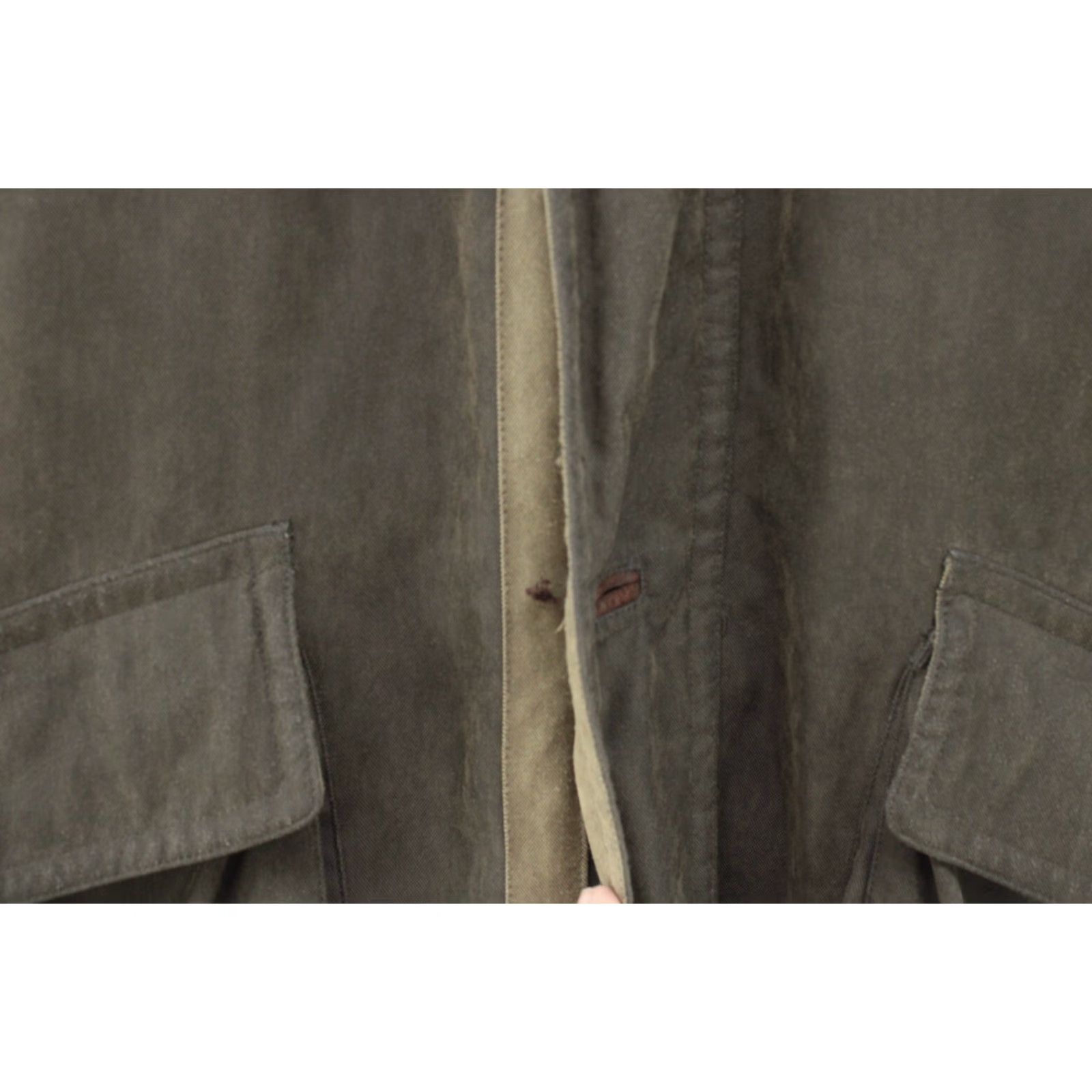 Vintage Rainforest Rainforest Winter Jacket Men XL Removable Liner Down Filled Insulated Parka Olive Green Tan Zip Windproof Size US XL / EU 56 / 4 - 2 Thumbnail