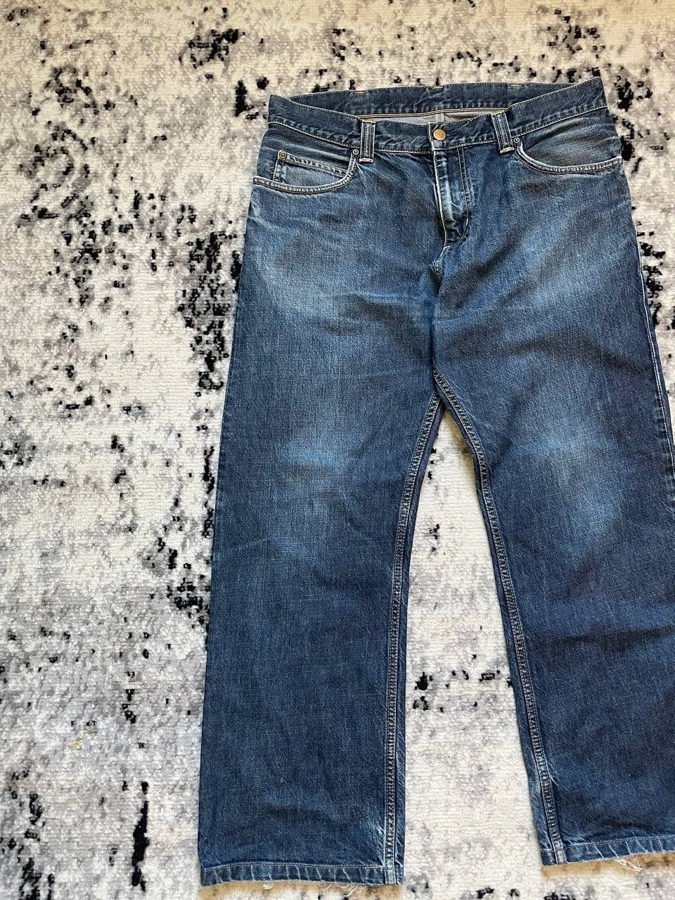 Carhartt × Vintage Carhartt Rockin Pant Jeans Distressed Vintage 34 Size Logo Size US 34 / EU 50 - 10 Thumbnail