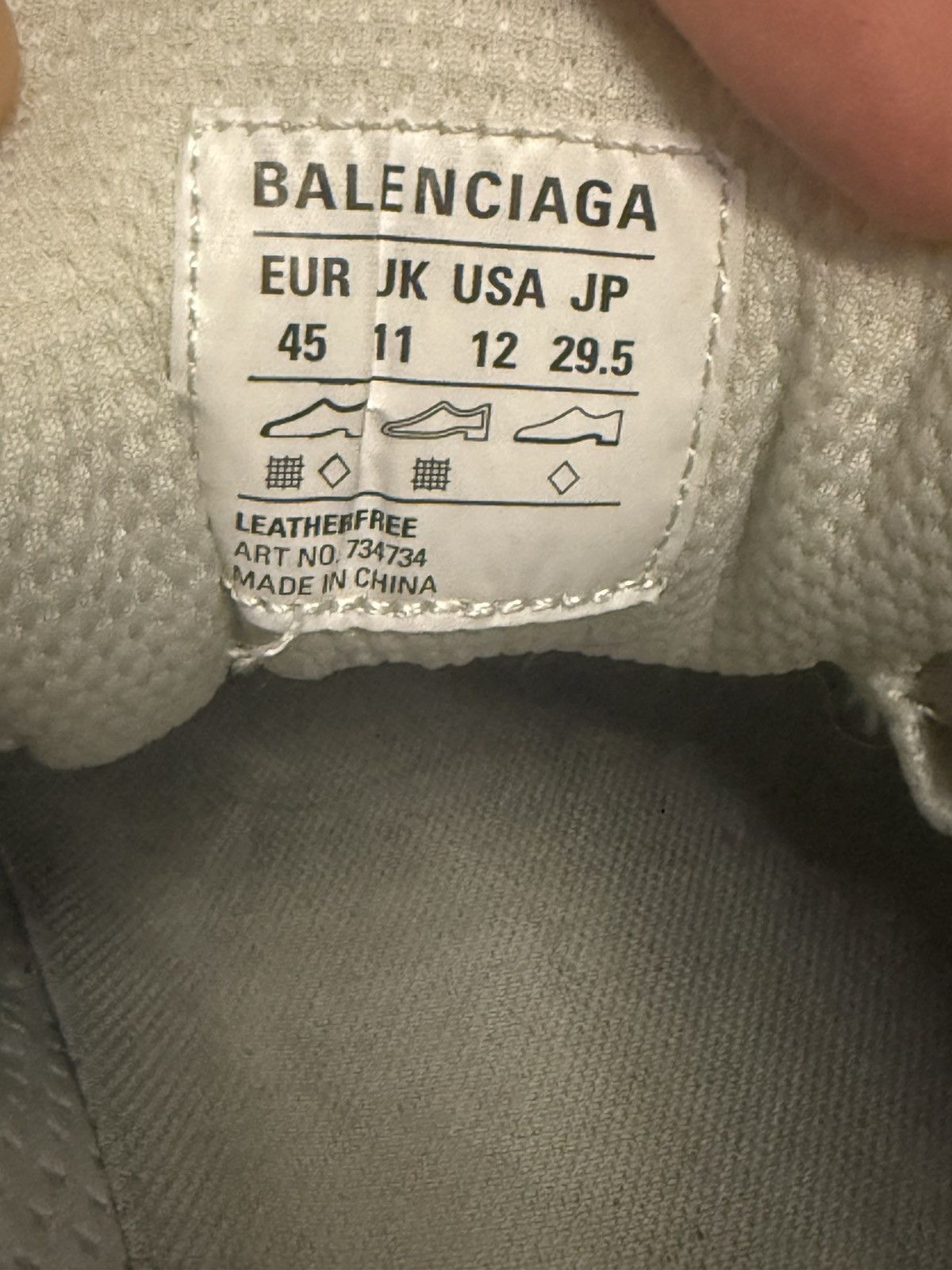 Balenciaga Balenciaga 3xl Sneakers Size US 12 / EU 45 - 6 Thumbnail