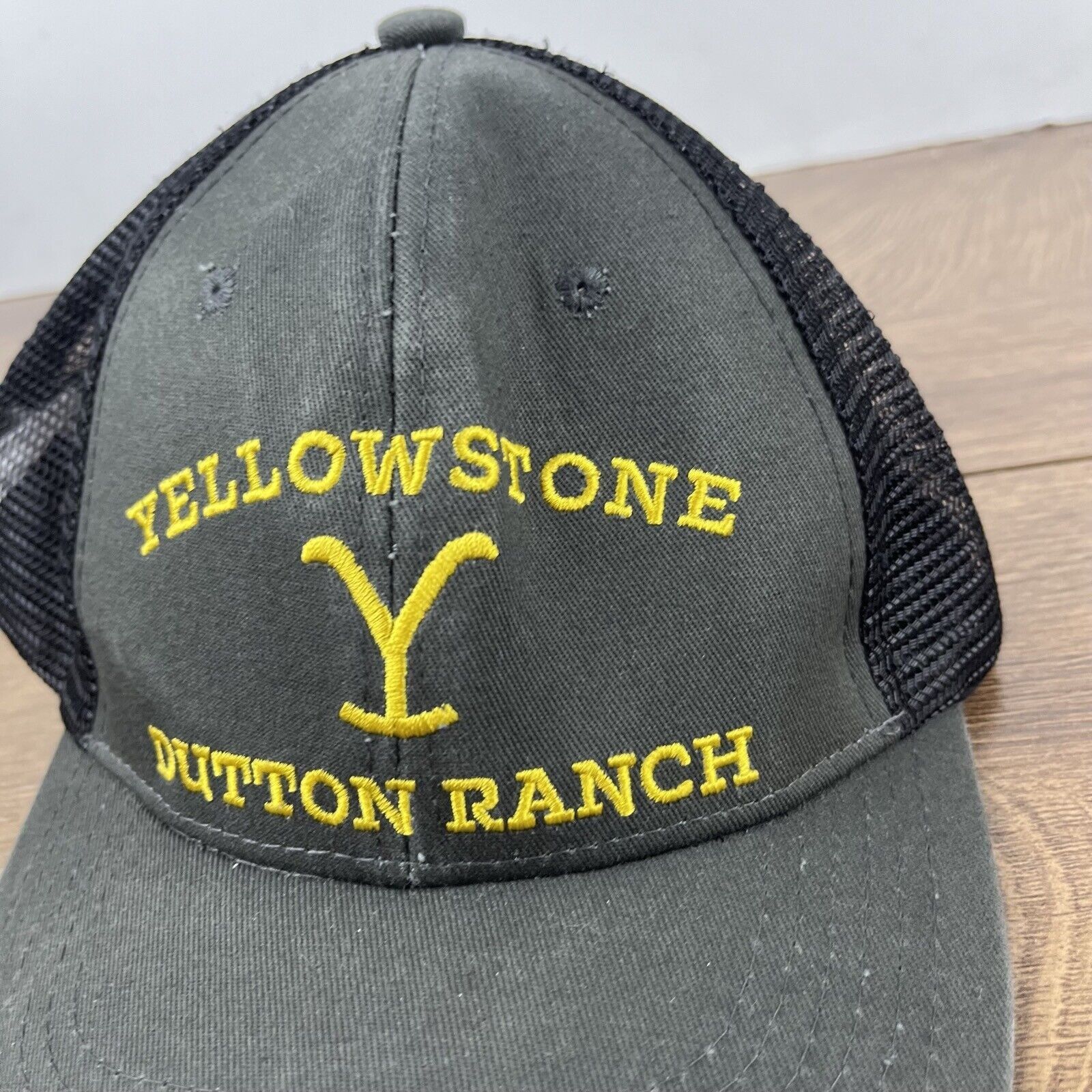 Other Yellowstone Dutton Ranch Hat Gray Cap Adjustable Hat Gray Ad Size ONE SIZE - 7 Thumbnail