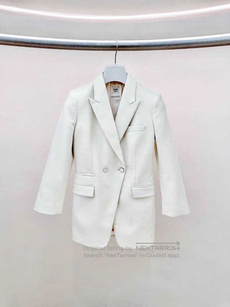Hermes Hermes White coat Size XS / US 0-2 / IT 36-38 - 1 Thumbnail
