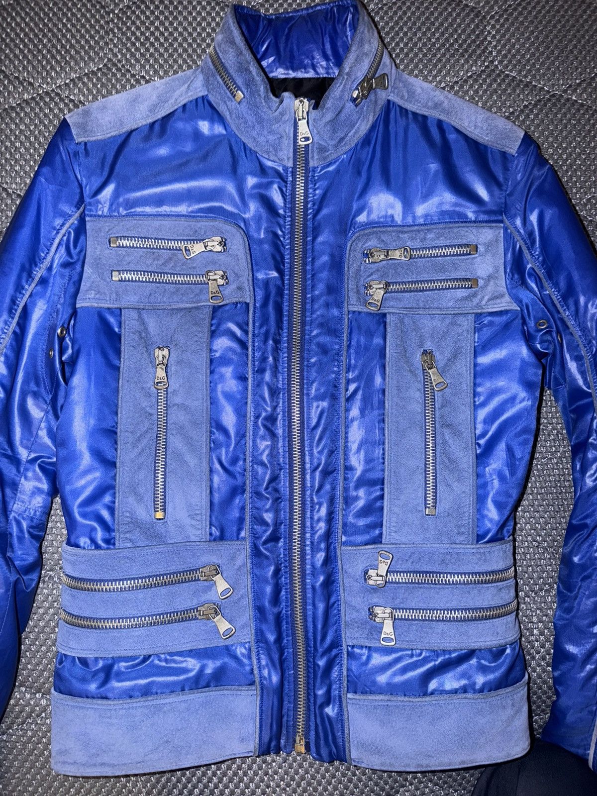 Dolce & Gabbana Dolce Gabbana D&G DG Collection - Blue Jacket AW07 Size US M / EU 48-50 / 2 - 3 Thumbnail