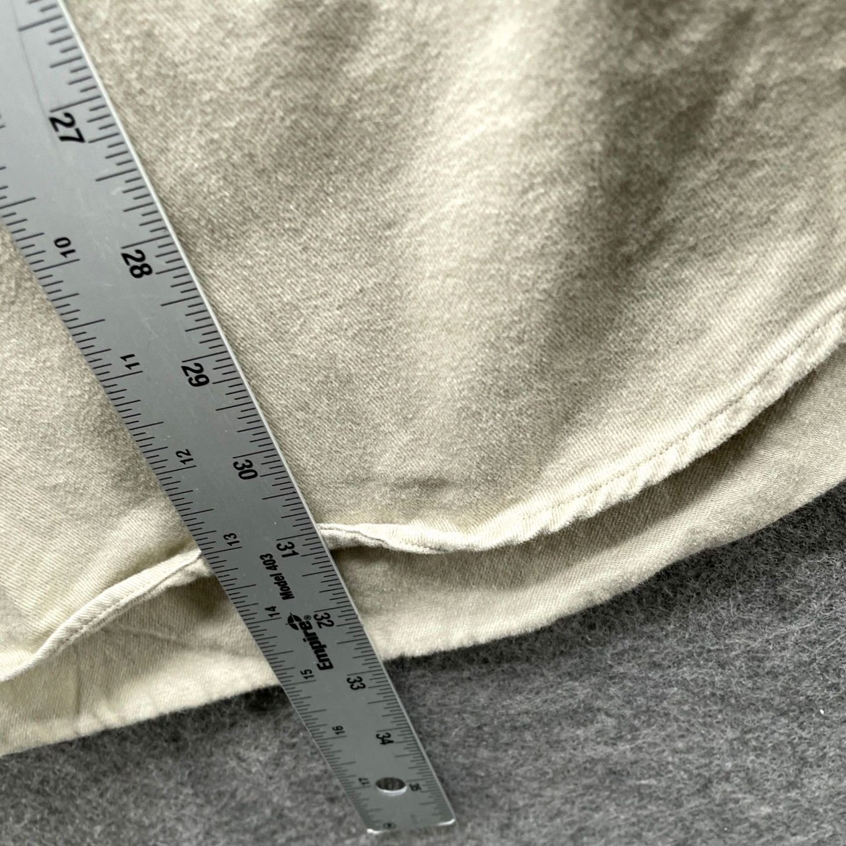 Ralph Lauren Ralph Lauren Shirt Mens XL Twill Long Sleeve Beige Khaki Cotton Button Down Size US XL / EU 56 / 4 - 8 Thumbnail