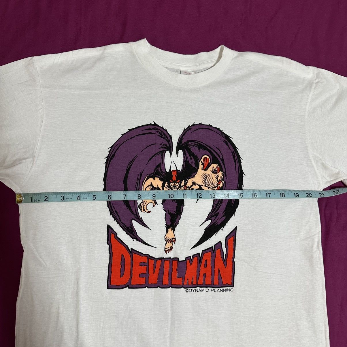 Vintage Vintage Devilman Anime T Shirt Large Banpresto Size US L / EU 52-54 / 3 - 6 Thumbnail