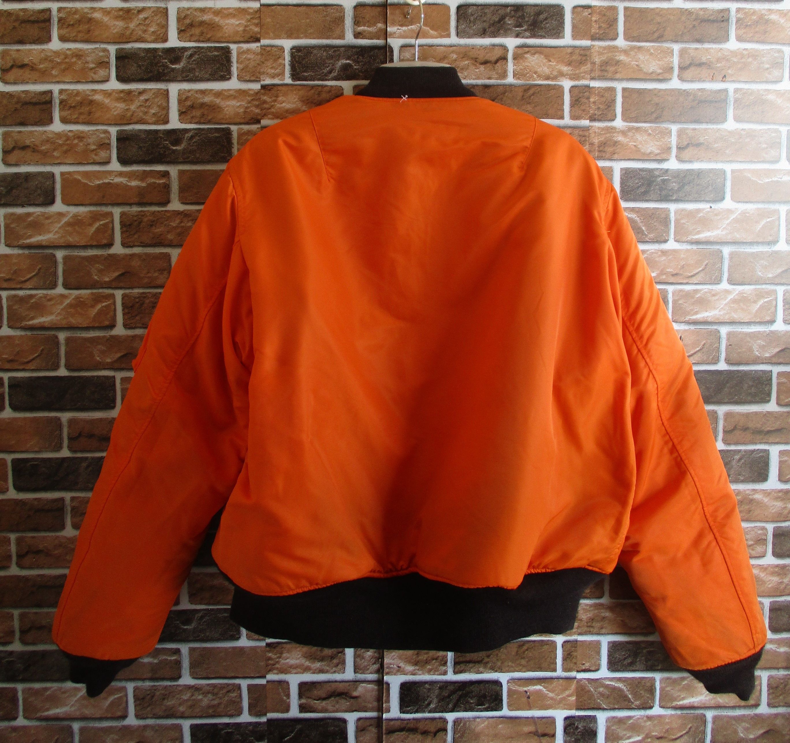 Buzz Rickson's × Unused US1232 Reversible MA-1 Nylon Jacket Heavyweight Size US S / EU 44-46 / 1 - 5 Thumbnail