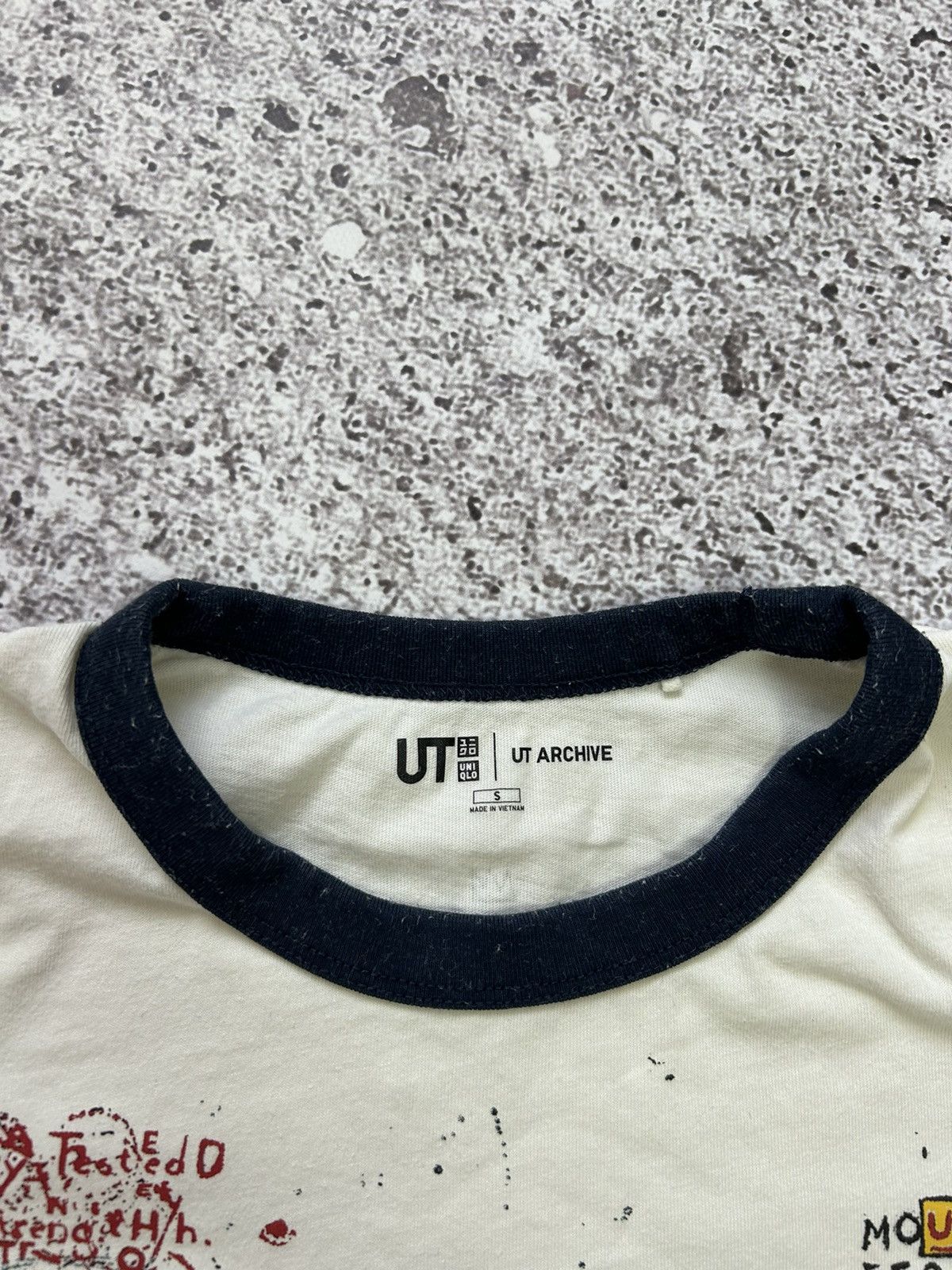 Designer × Jean-Michel Basquiat × Uniqlo Jean Michael Basquiat x Uniqlo Art Designer T-Shirt Y2K Size US S / EU 44-46 / 1 - 8 Thumbnail