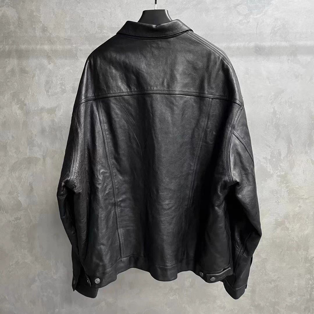 Balenciaga Balenciaga Black Lapel SB Leather Jacket S Size US S / EU 44-46 / 1 - 2 Thumbnail
