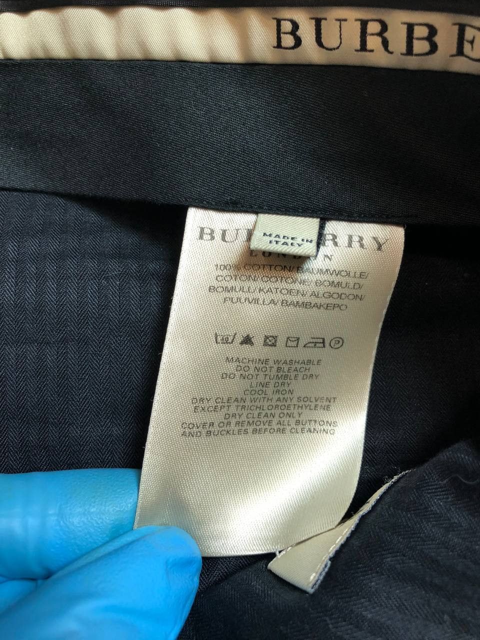 Burberry VINTAGE Burberry London Tapered Leg CASUAL pants Size US 32 / EU 48 - 3 Thumbnail