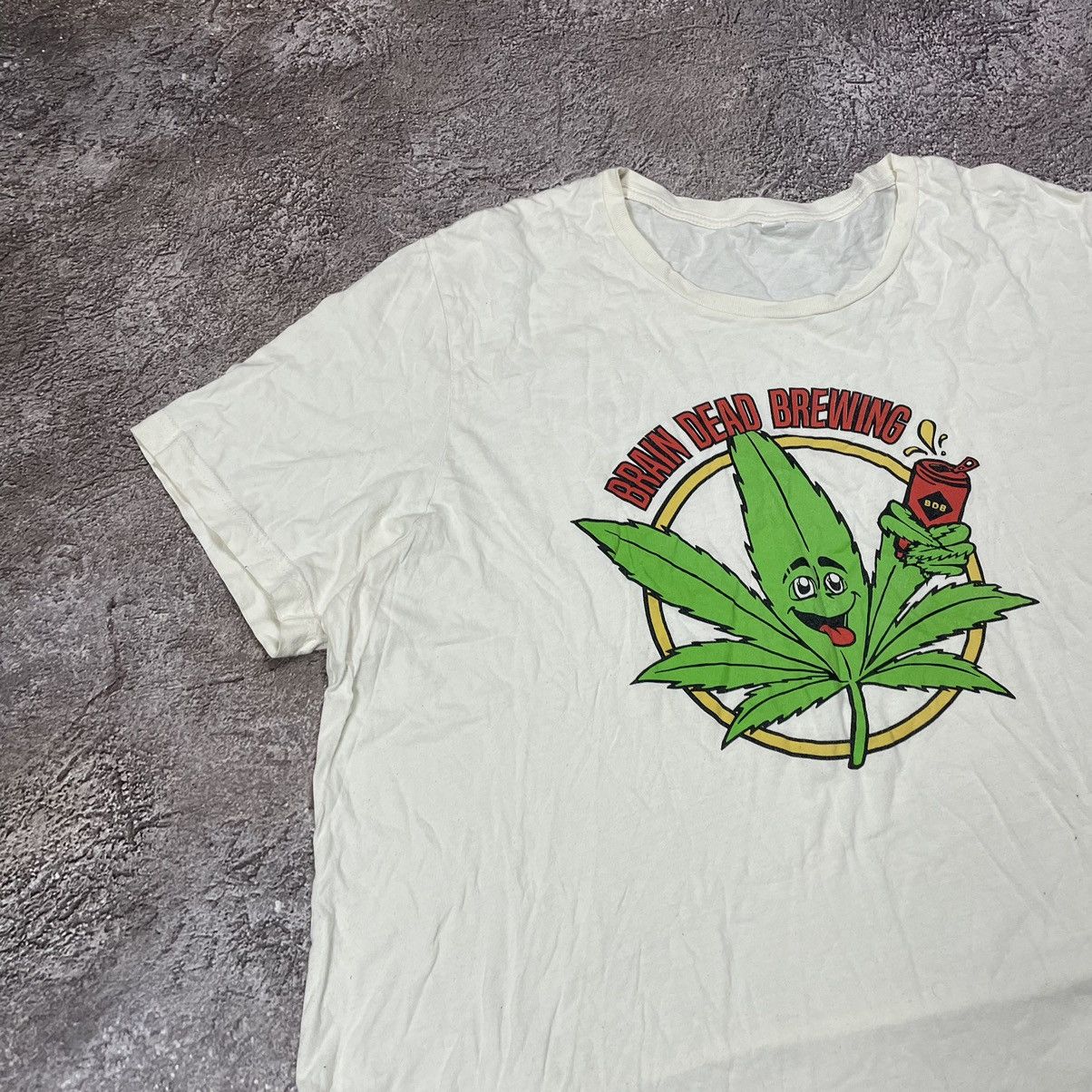 Vintage Vintage 90s Graphic Tee Sun Faded Skate Streetwear Slim XL Size US XL / EU 56 / 4 - 3 Thumbnail