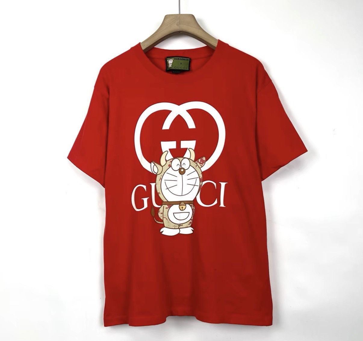 Gucci Gucci x Doraemo Print Oversized Short Sleeve T-Shirt K12 Size US XS / EU 42 / 0 - 1 Thumbnail