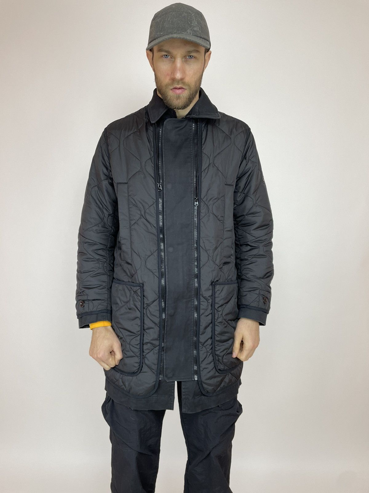 G-Star G-star RAW DELINE QUILTED TS TRENCH Coat stone island style Size US L / EU 52-54 / 3 - 3 Thumbnail