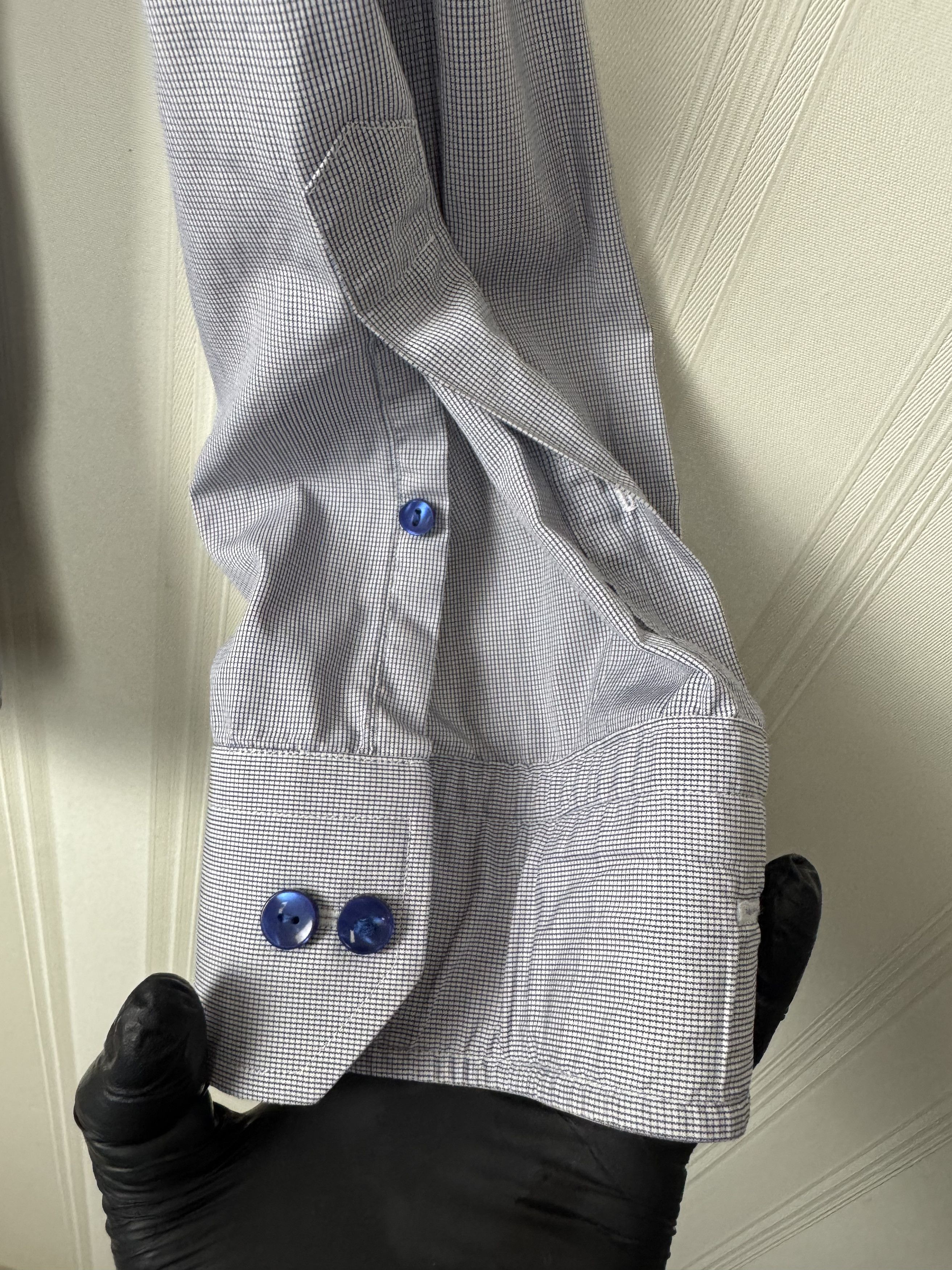 Eton Eton Blue Slim Fit Shirt Size 38 100% Cotton Size US M / EU 48-50 / 2 - 4 Thumbnail