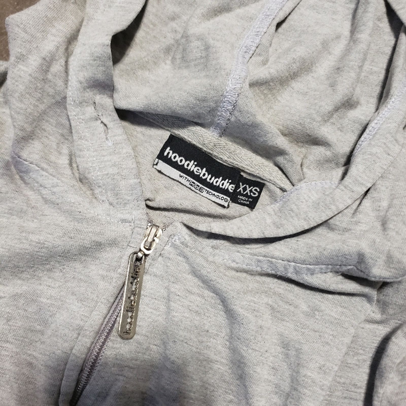 Other Light Grey HoodieBuddie Zip Up Size XXS / US 00 / IT 34 - 3 Thumbnail