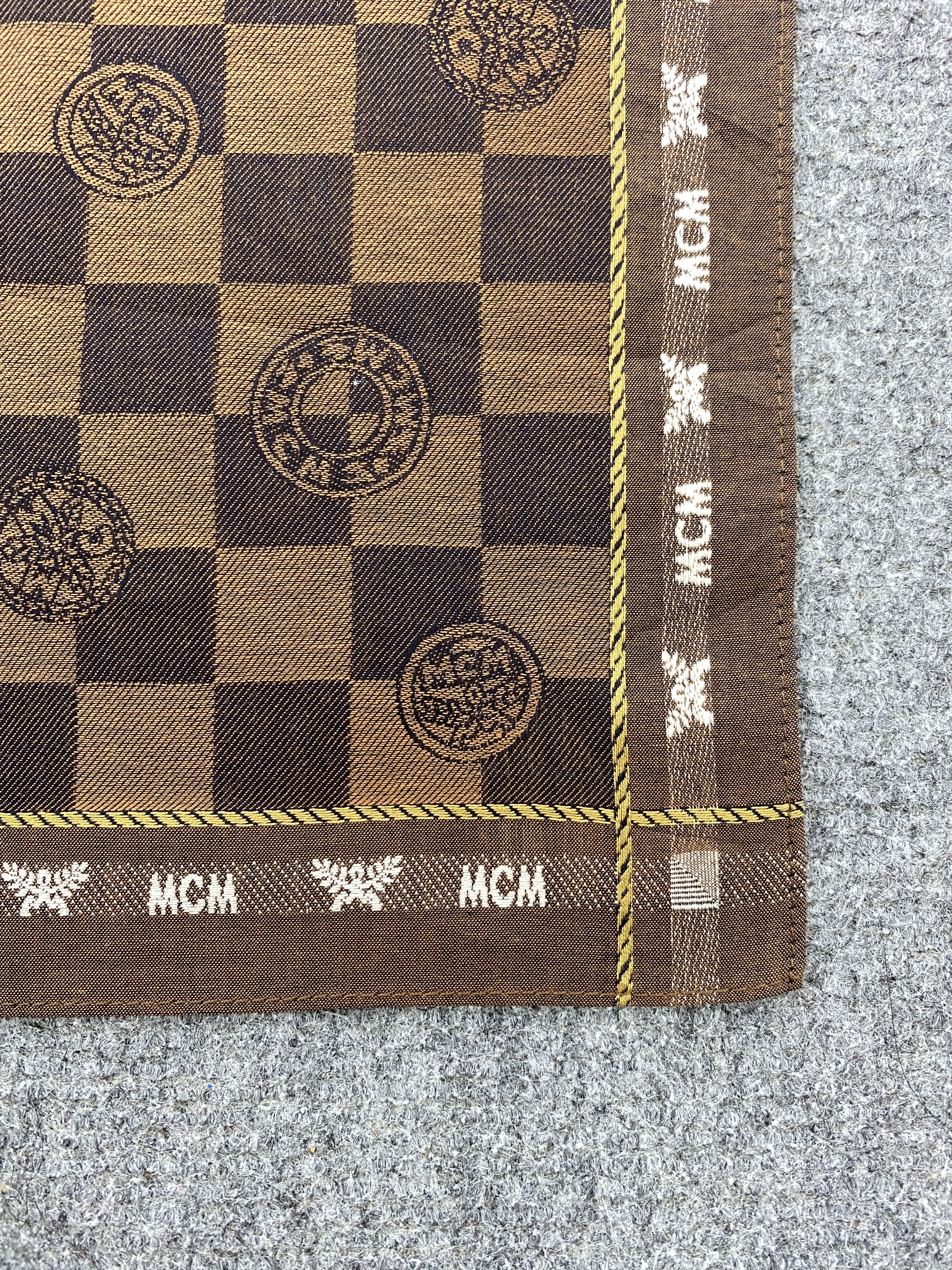 MCM MCM Handkerchief / Bandana / Neckerchief HKC0690 Size ONE SIZE - 5 Thumbnail