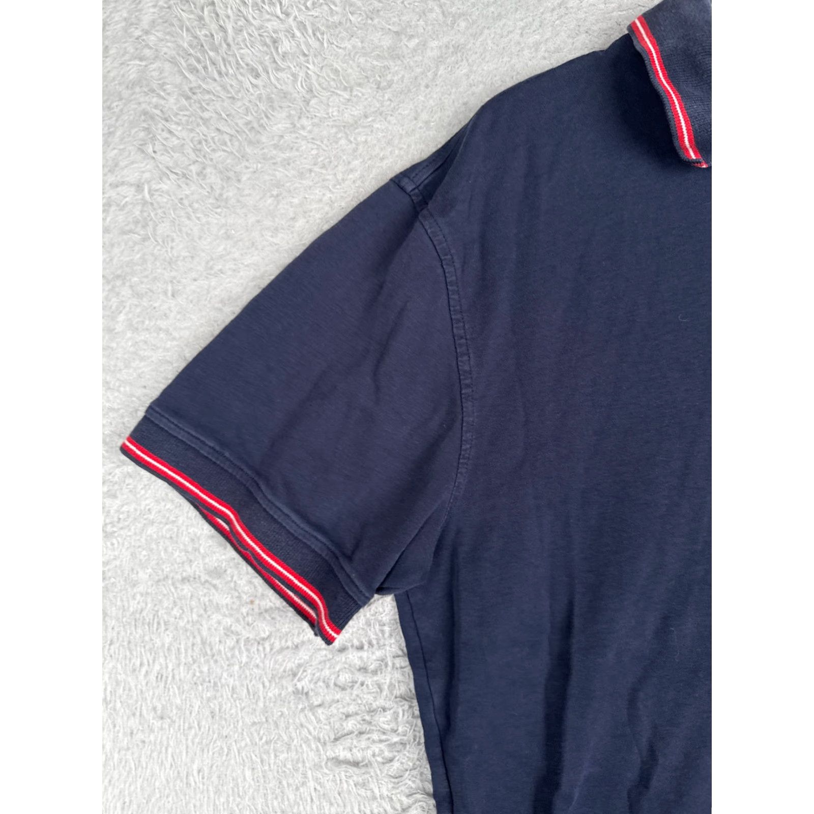 Tommy Hilfiger Tommy Hilfiger Polo Shirt Men XL Blue Classic Fit Pocket Cotton Golf Mens Size US XL / EU 56 / 4 - 3 Thumbnail