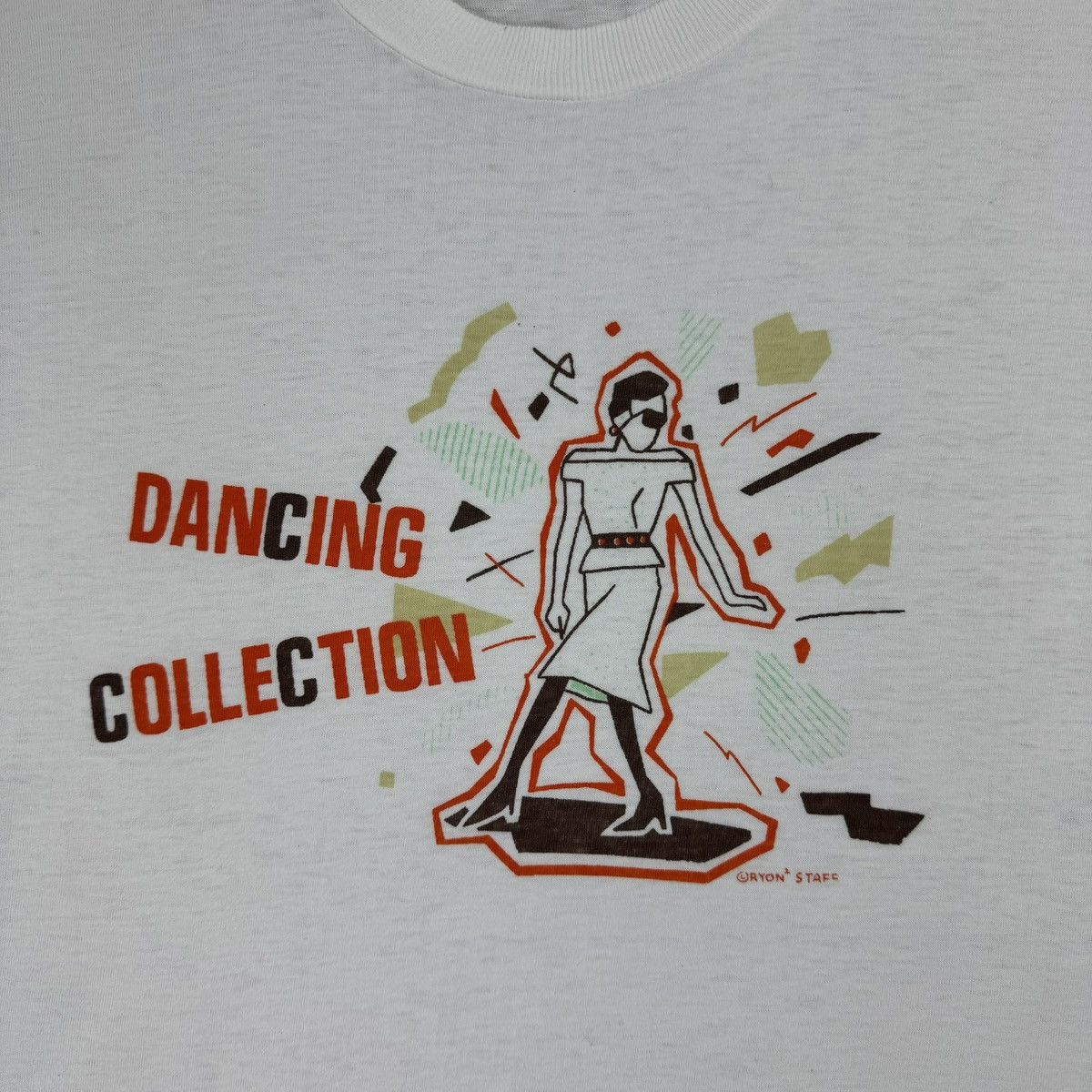 Vintage Vintage Art Dancing Collection of RYON Graphic T-shirt Size US M / EU 48-50 / 2 - 6 Thumbnail