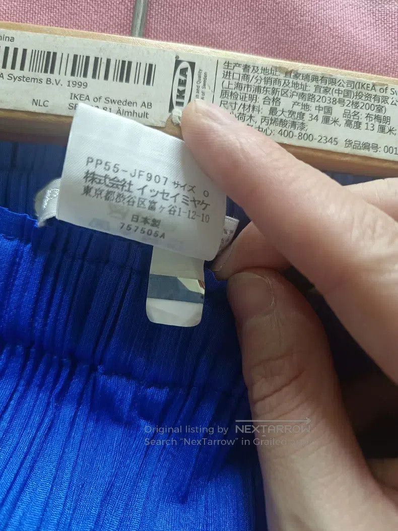 Issey Miyake Issey Miyake Blue Pleated Pants Size 42" / US 20 - 5 Thumbnail