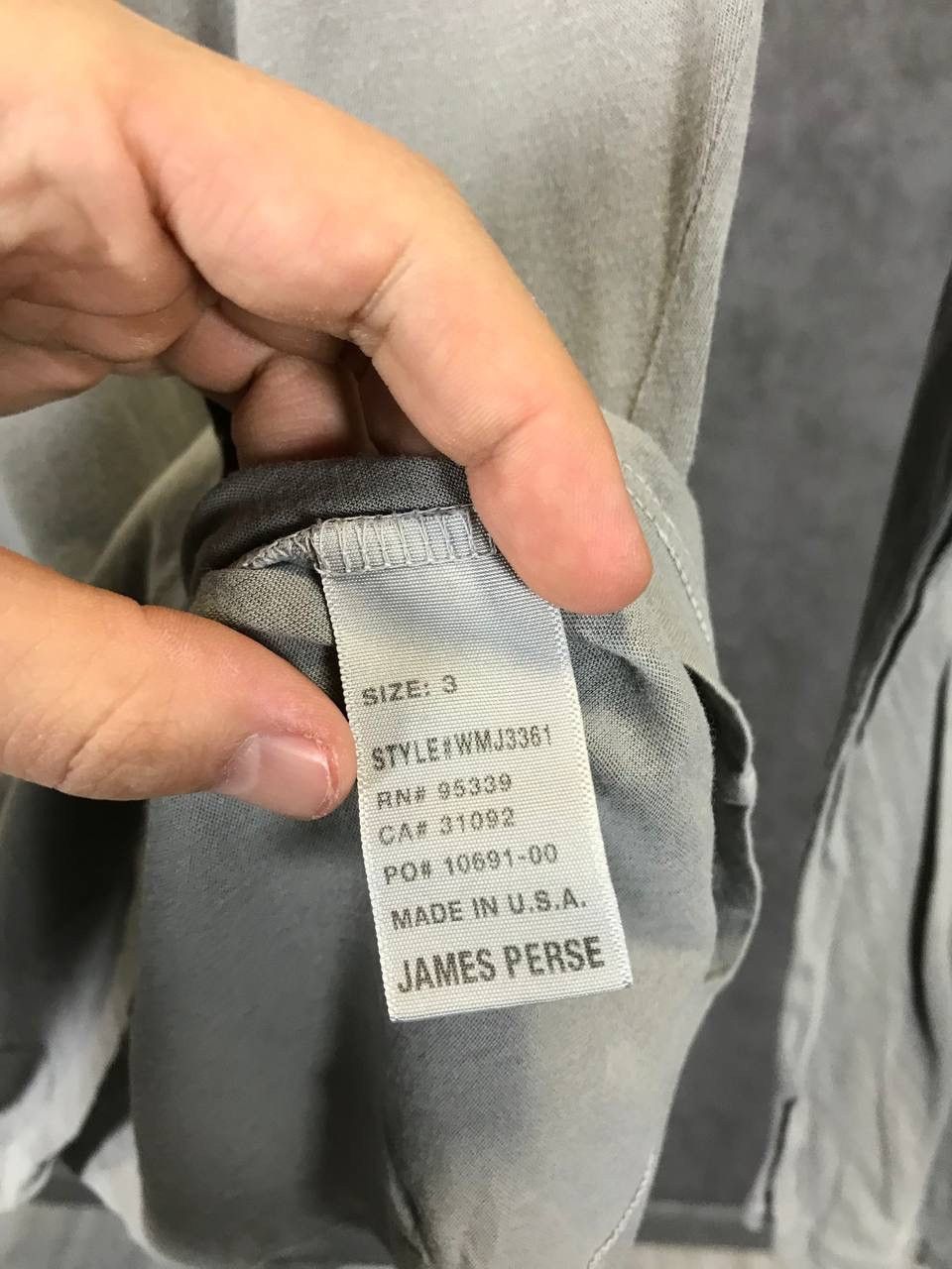 James Perse James Perse made in USA designer unisex longsleeve Size US XS / EU 42 / 0 - 4 Thumbnail