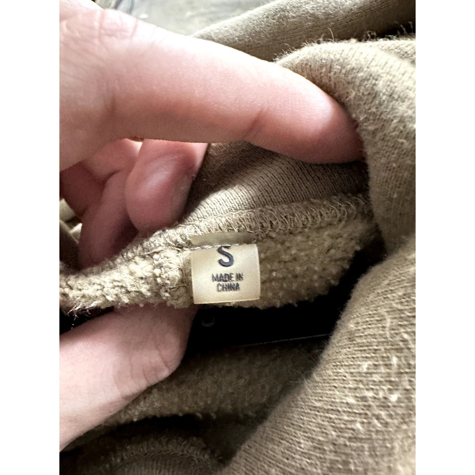 Essentials Essentials Hoodie Beige Used Small Size US S / EU 44-46 / 1 - 5 Thumbnail
