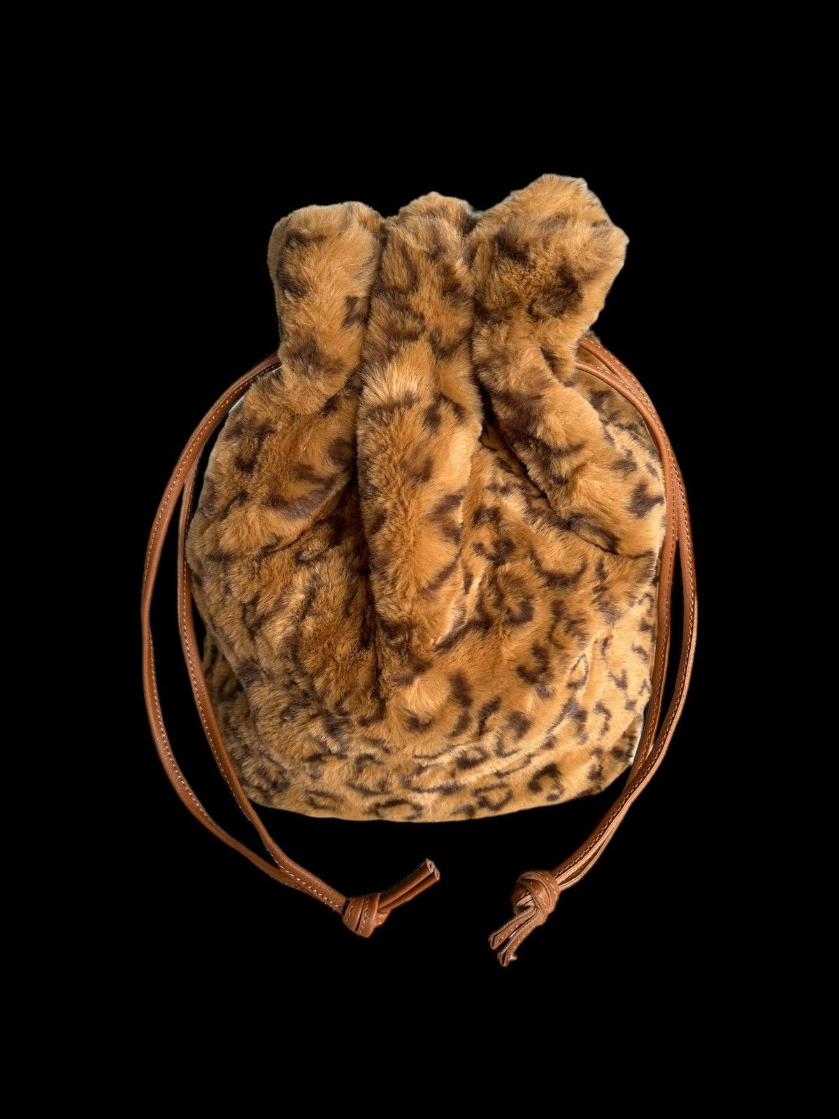Japanese Brand × Kapital × Vintage Leopard Rare Fur Bag ☠️💀 Size ONE SIZE - 2 Thumbnail