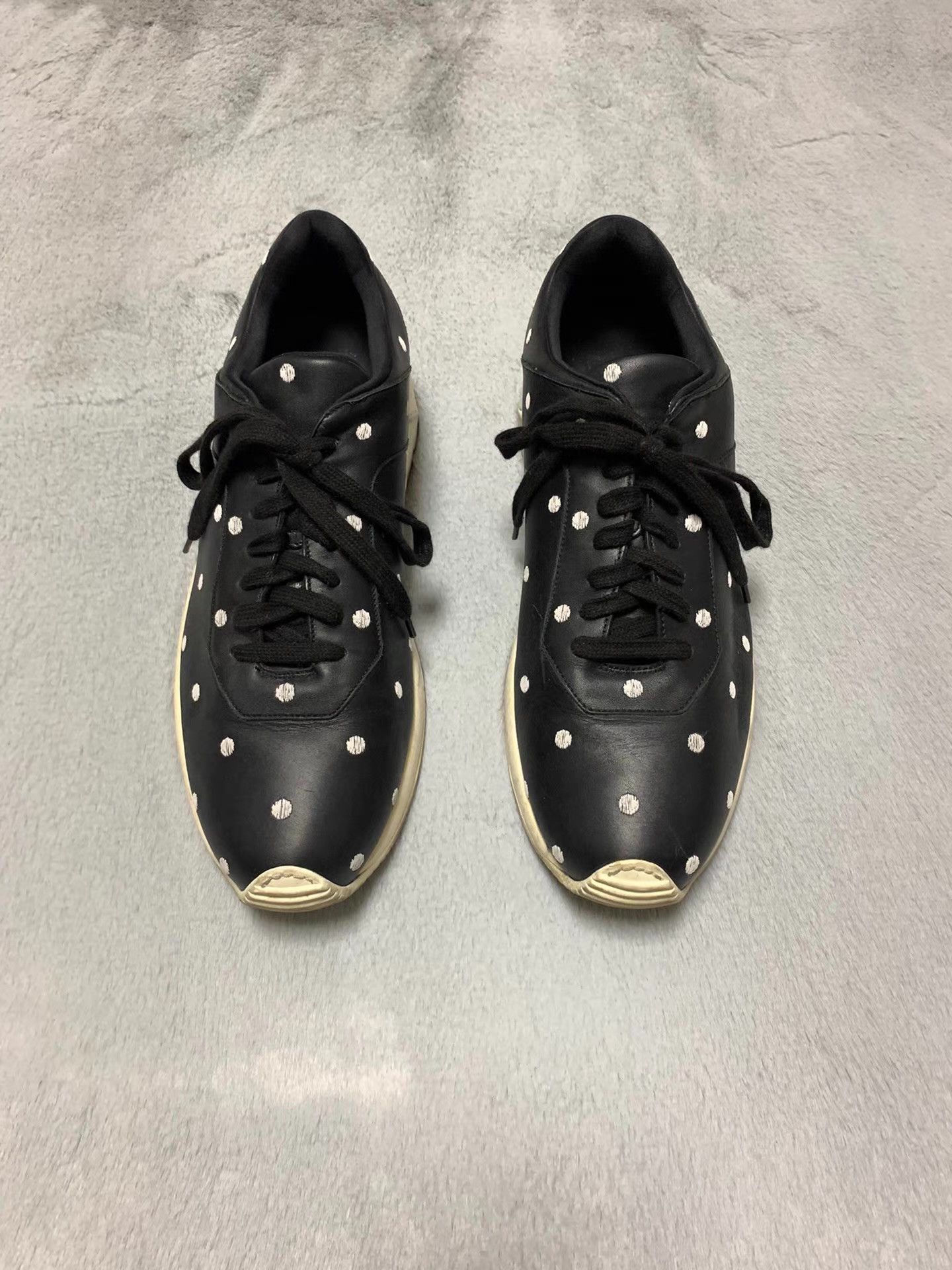Dior Dior Homme 14FW Runway Polka Dot Sneakers Q12 Size US 9.5 / EU 42-43 - 1 Thumbnail