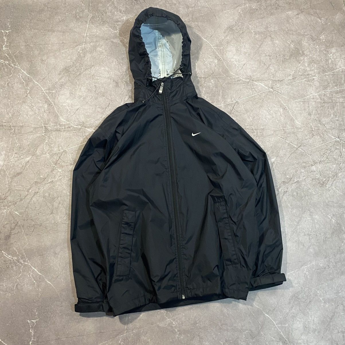 Vintage VINTAGE NIKE NYLON JACKET CENTER LOGO SWOOSH 00s Size US M / EU 48-50 / 2 - 8 Thumbnail